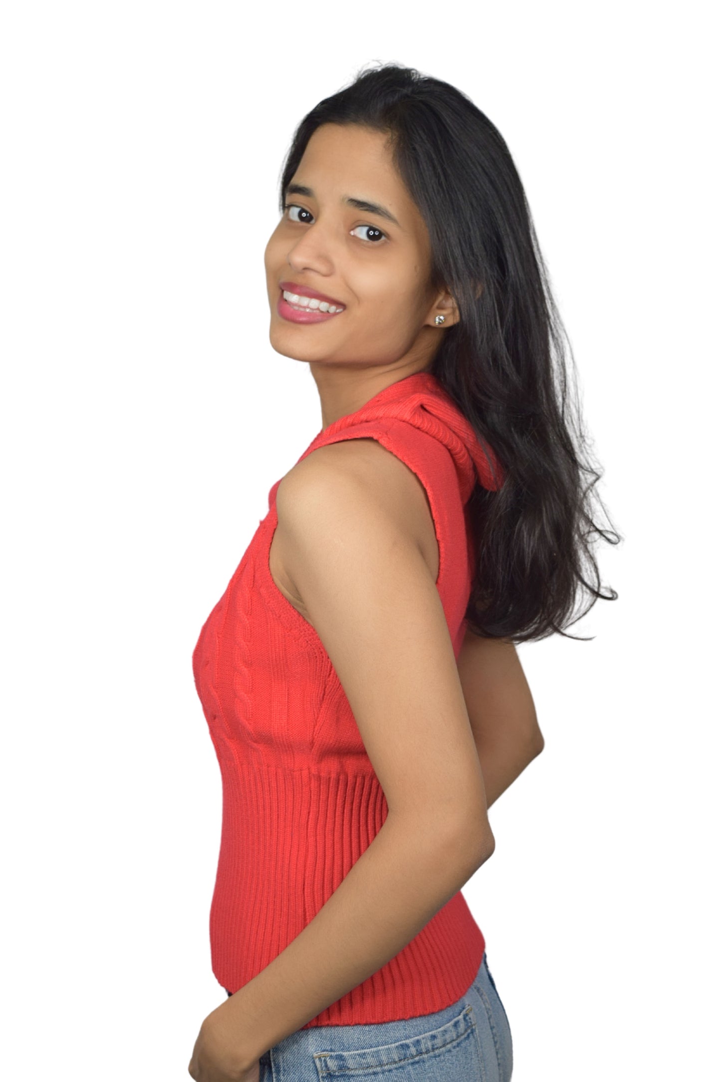 Buttoned Knit Charm