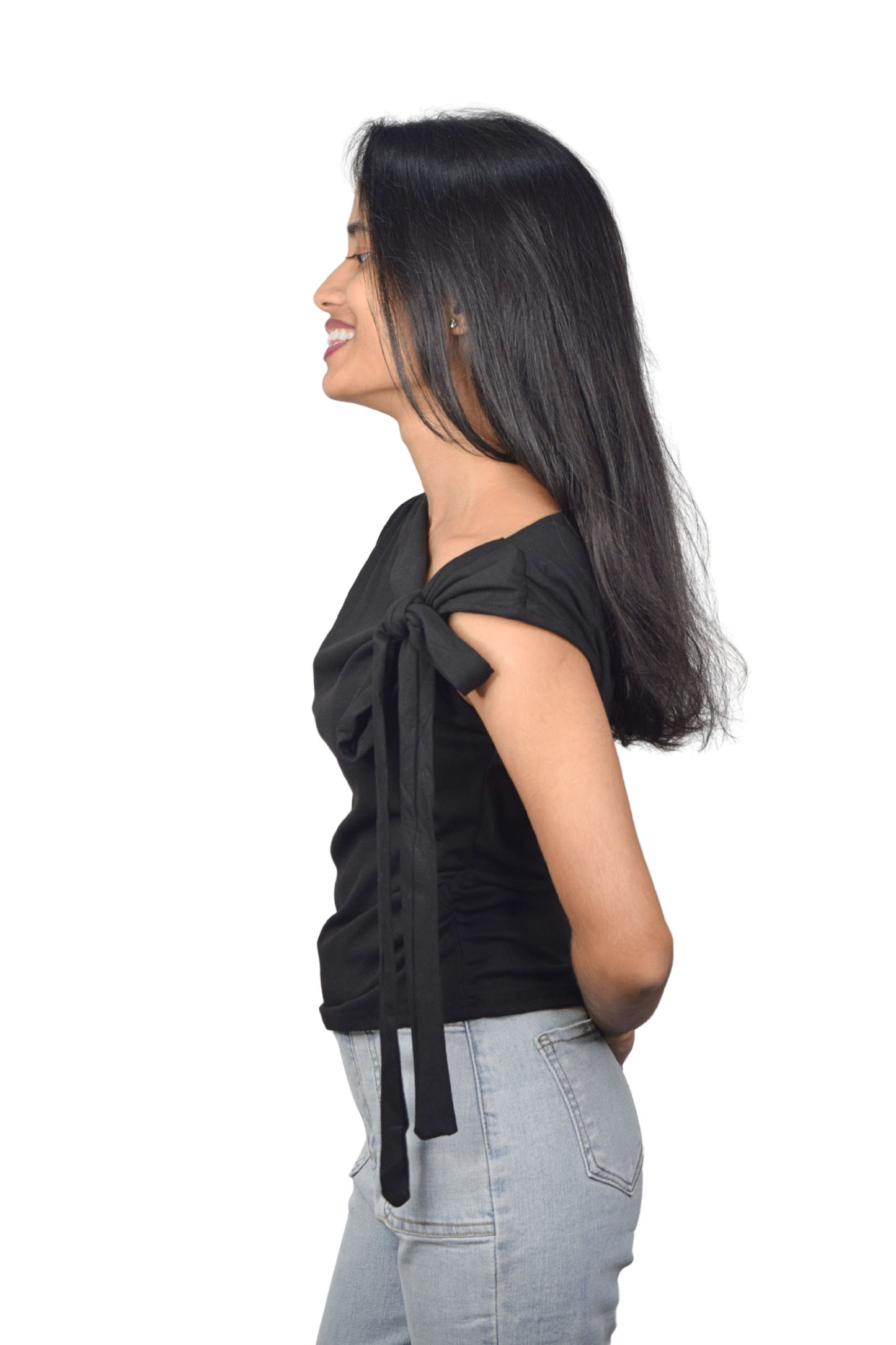 Solid Multistyle Top