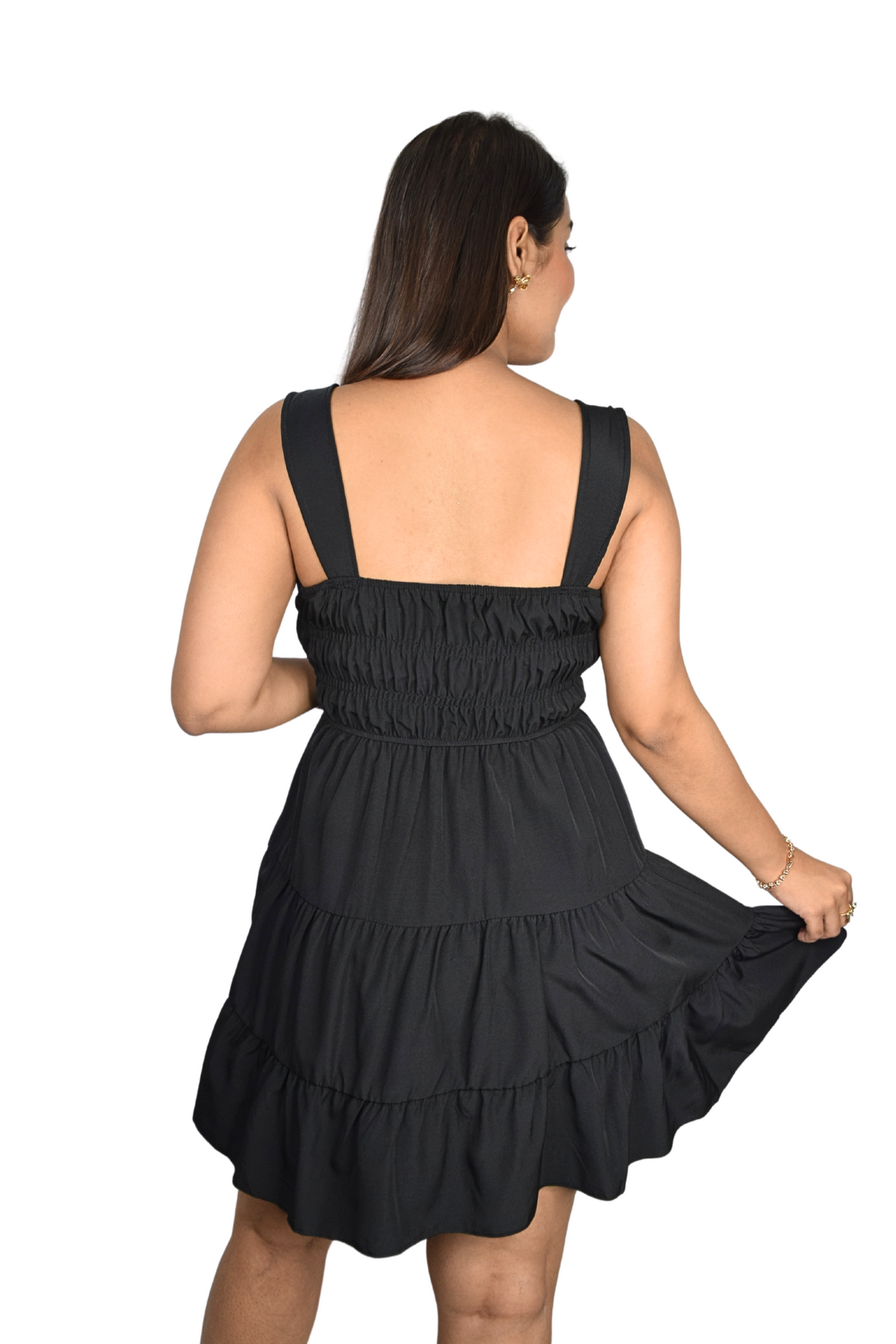 Spaghetti Tiered Dress