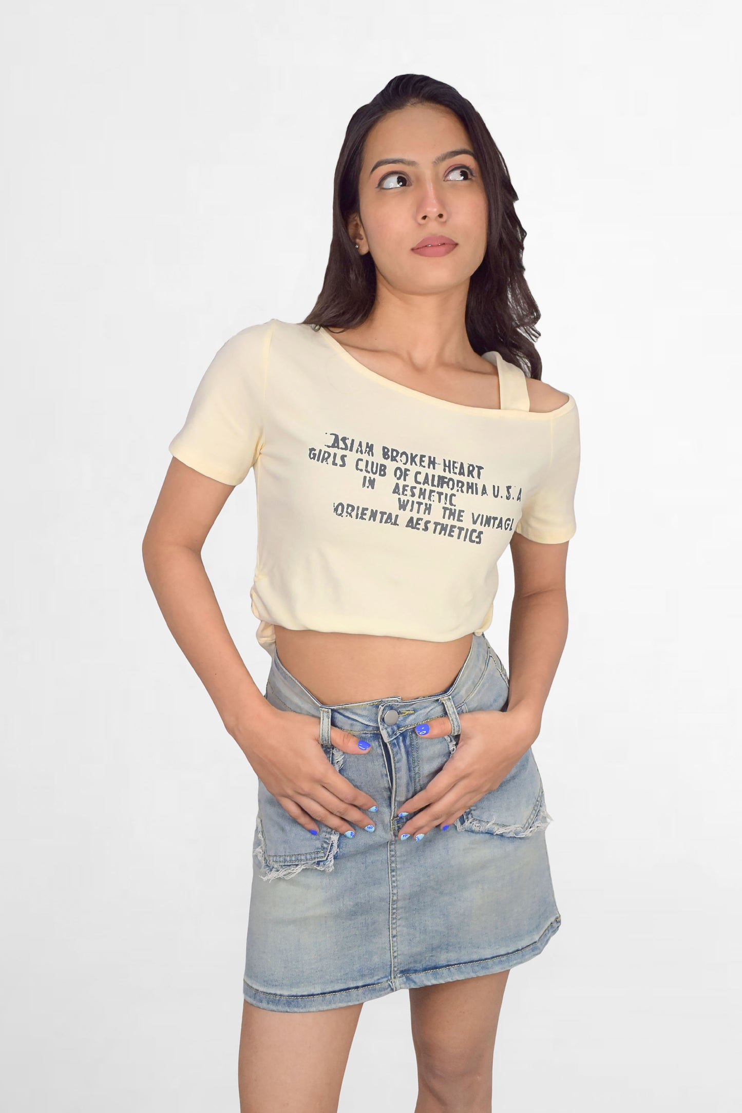 Bold Off-Shoulder Tee