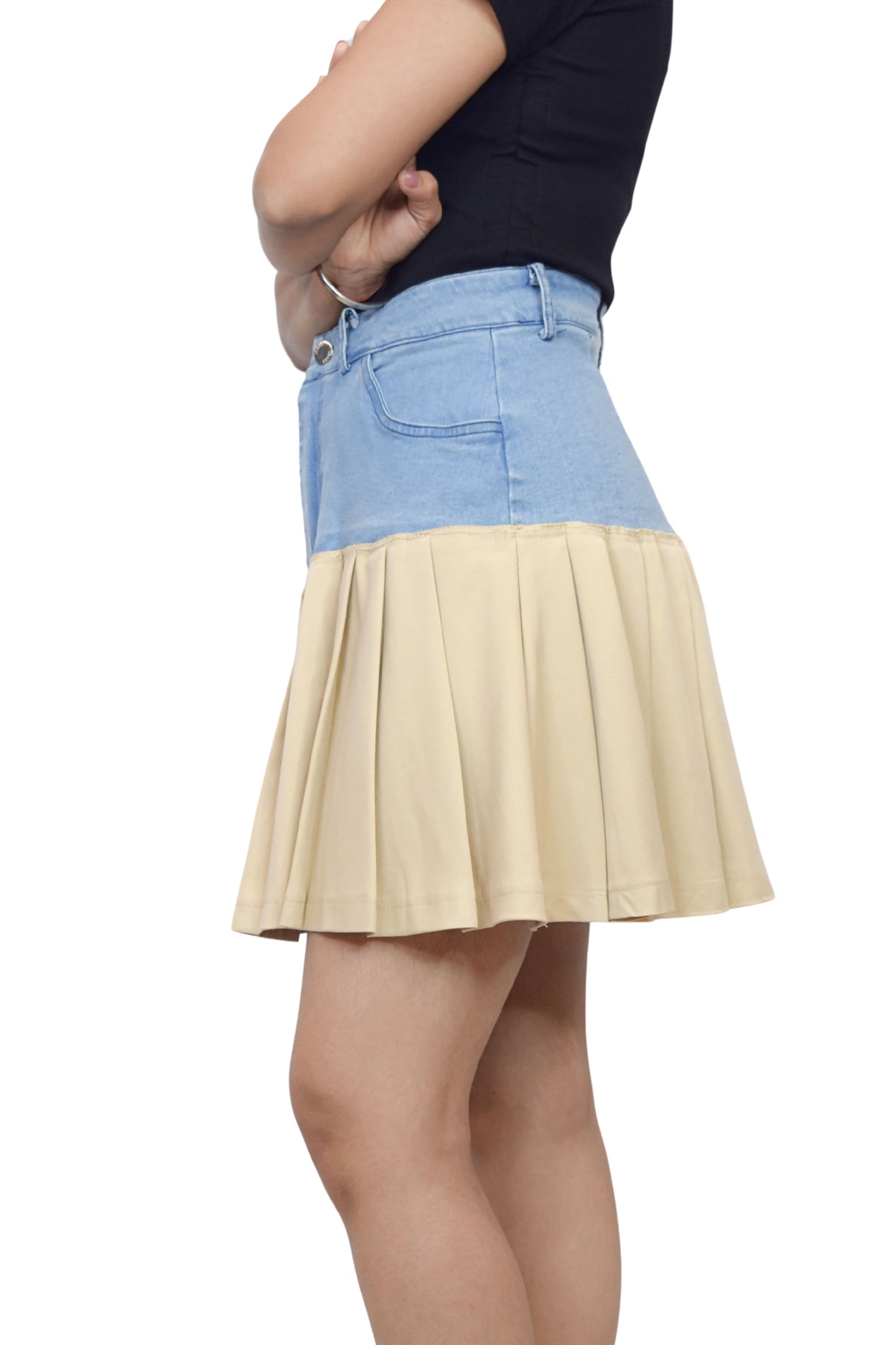 Denim Tennis Skirt
