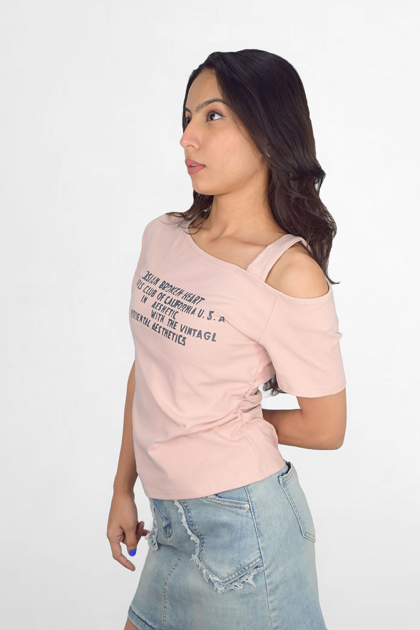 Bold Off-Shoulder Tee