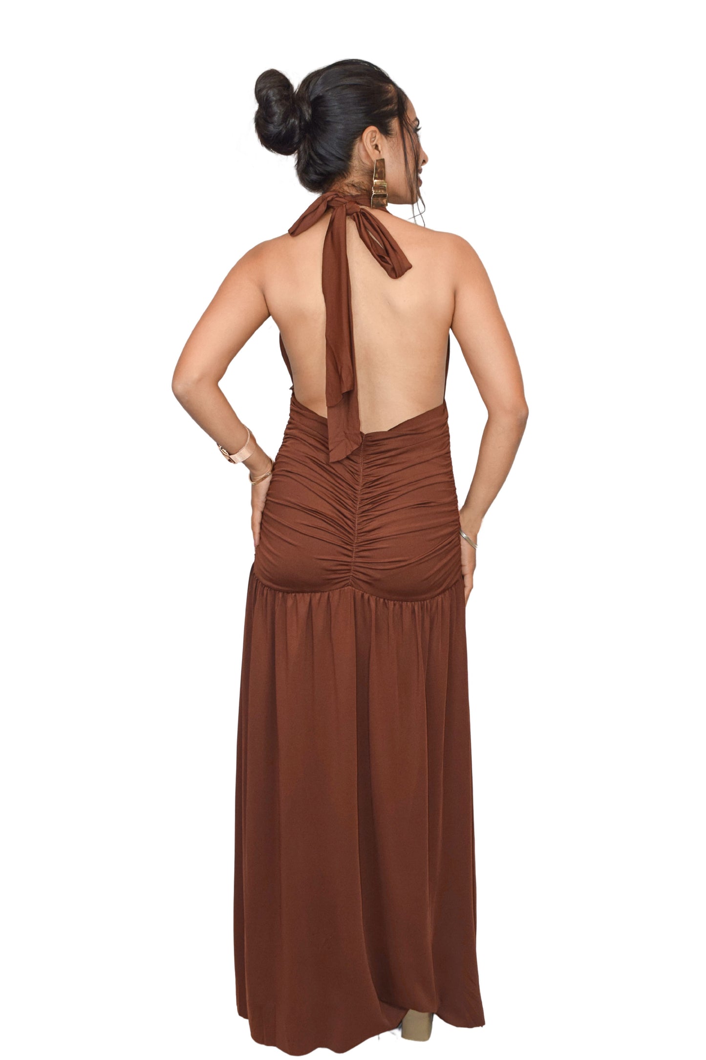 Elegant Ruched Halter