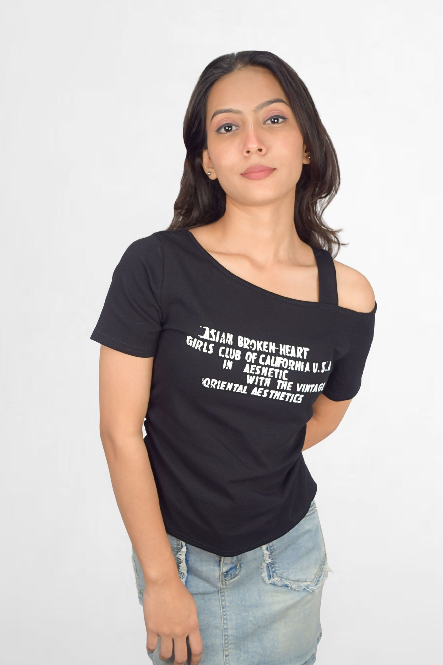 Bold Off-Shoulder Tee