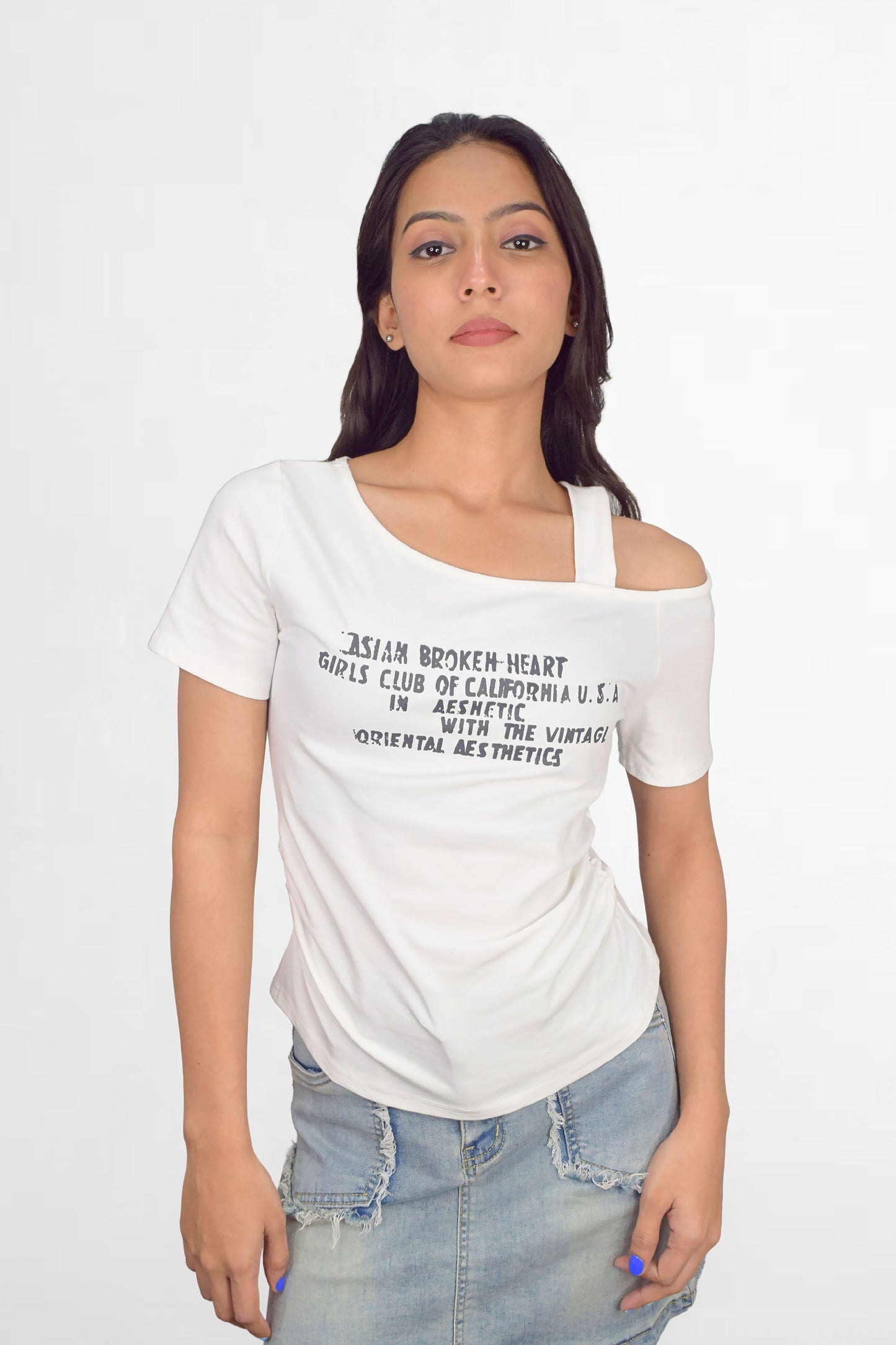 Bold Off-Shoulder Tee