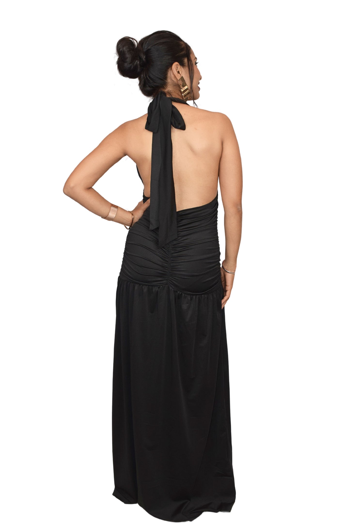 Elegant Ruched Halter