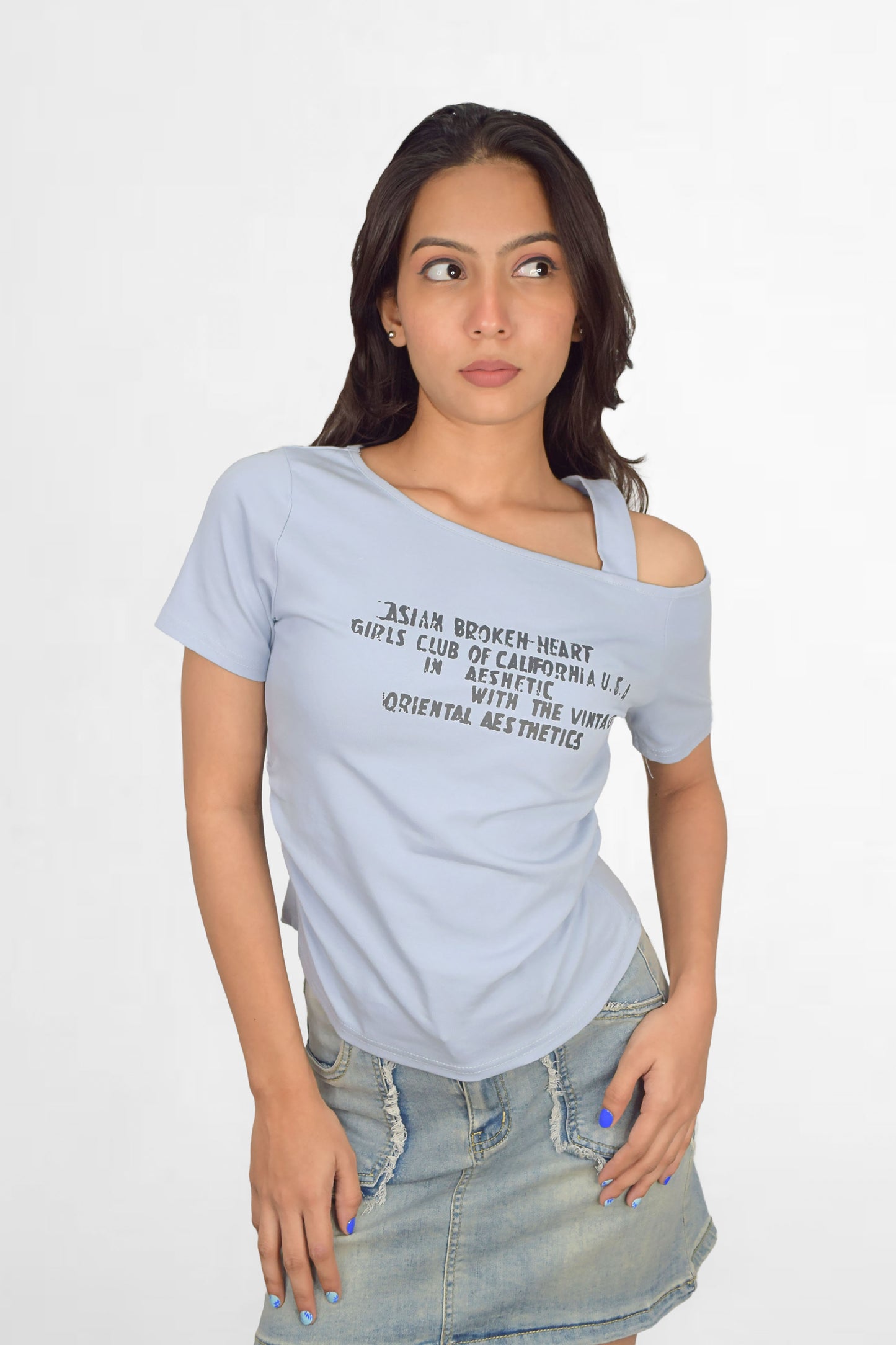 Bold Off-Shoulder Tee