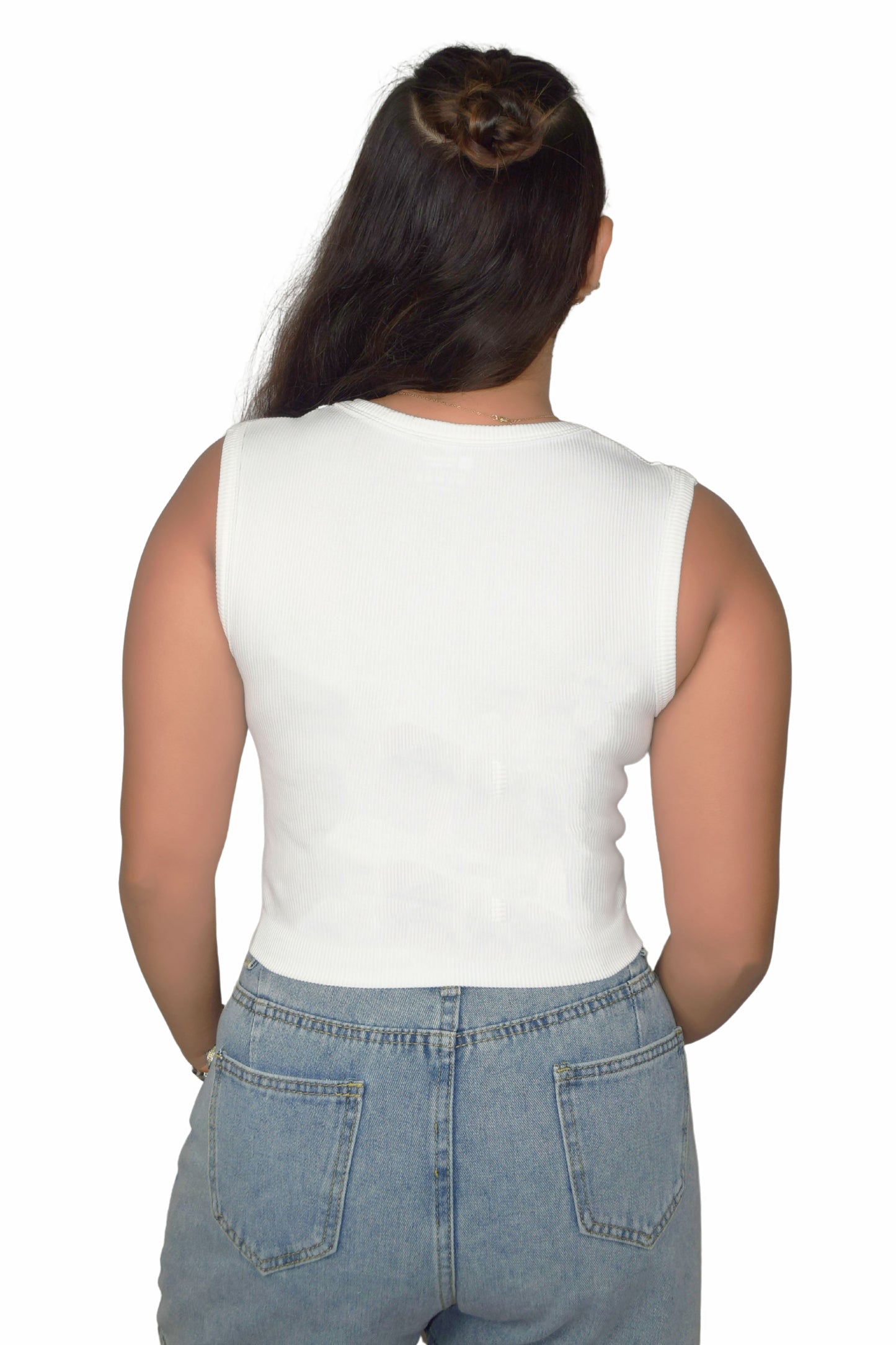 Ribbed Crop Tank