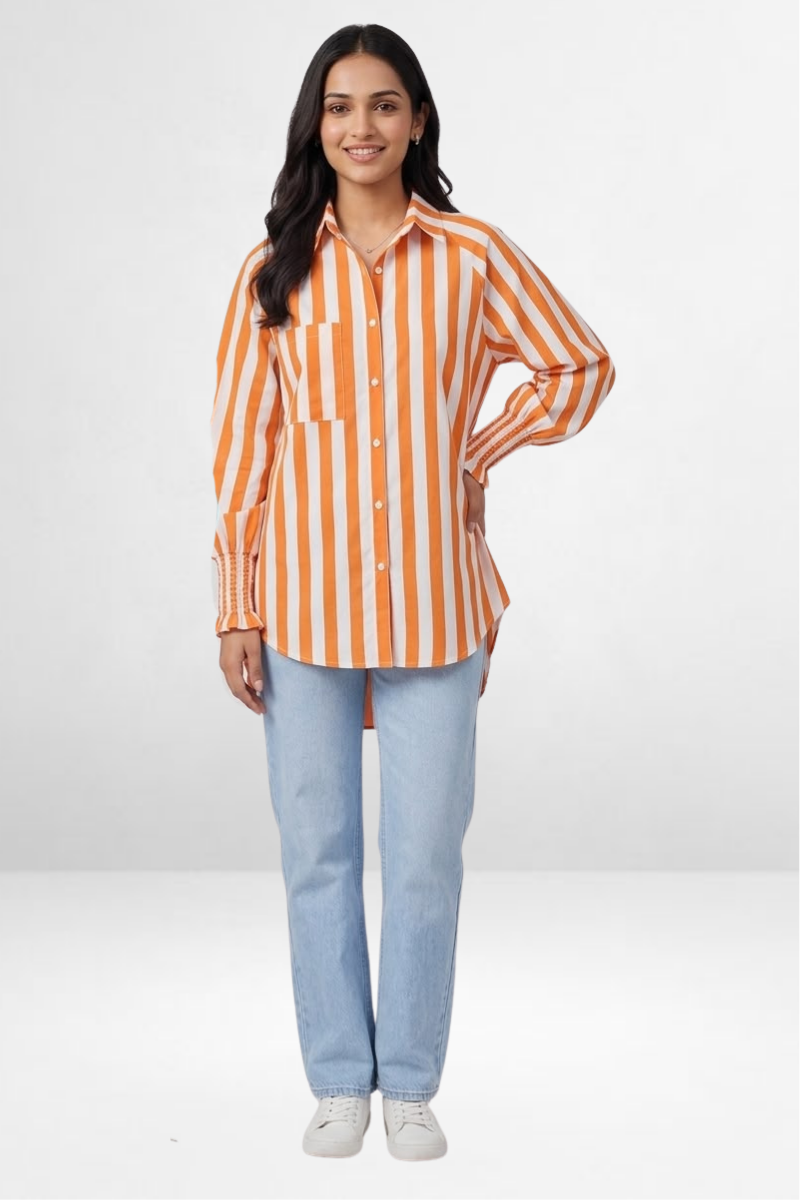 Striped Oversized Shirt