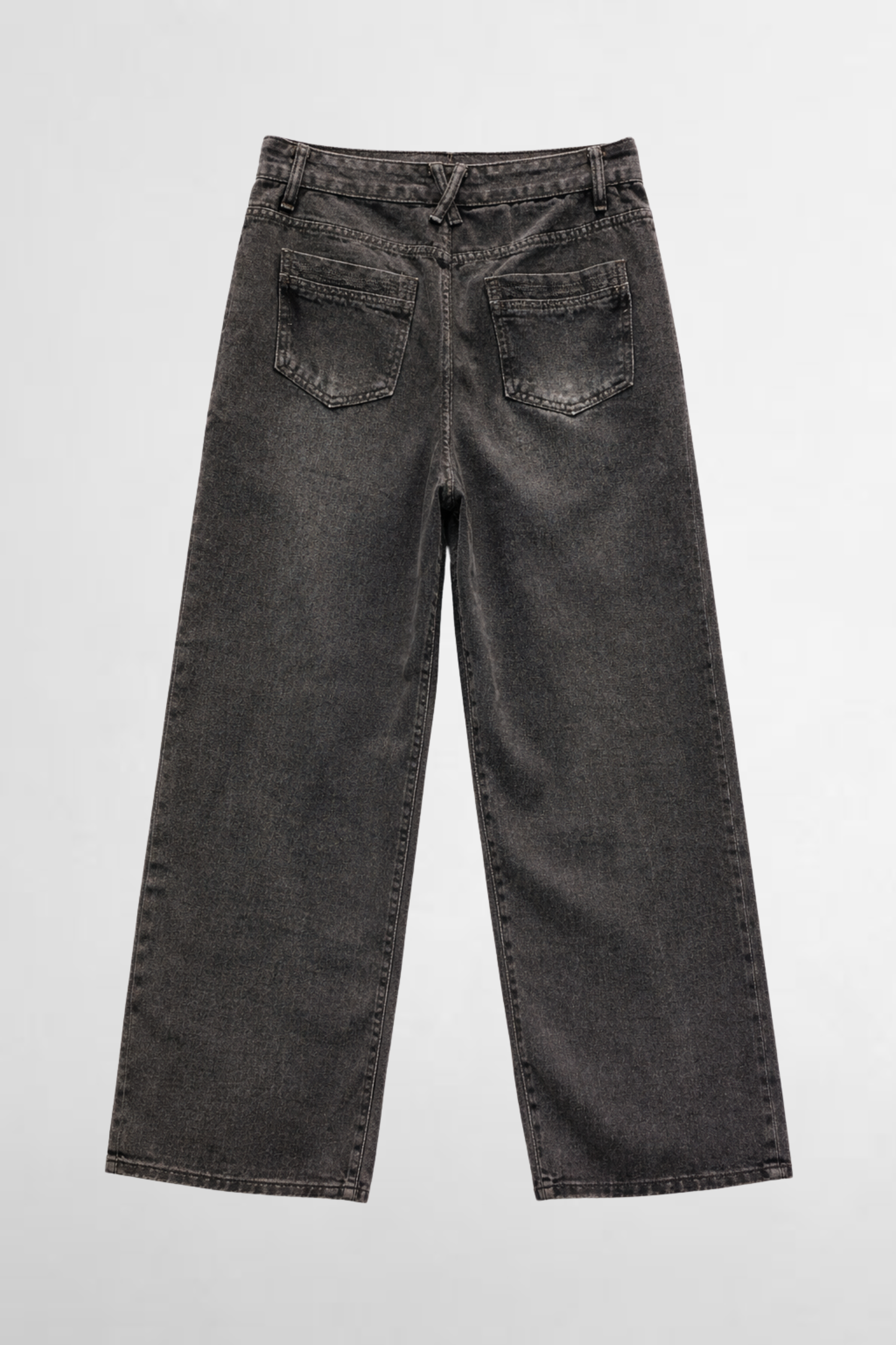 Charcoal Wide Jeans