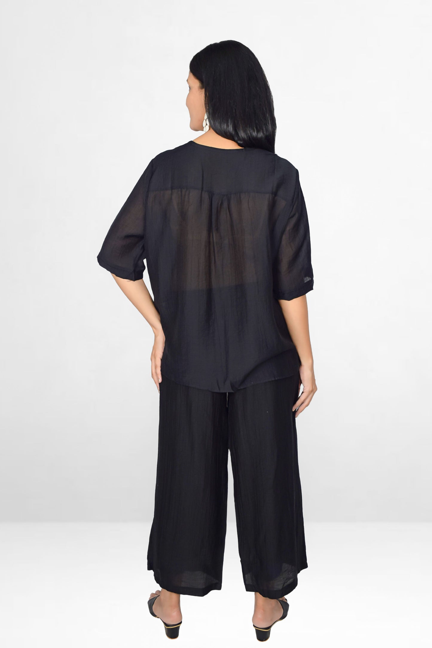 Embroidered Luxe Co-ord Set