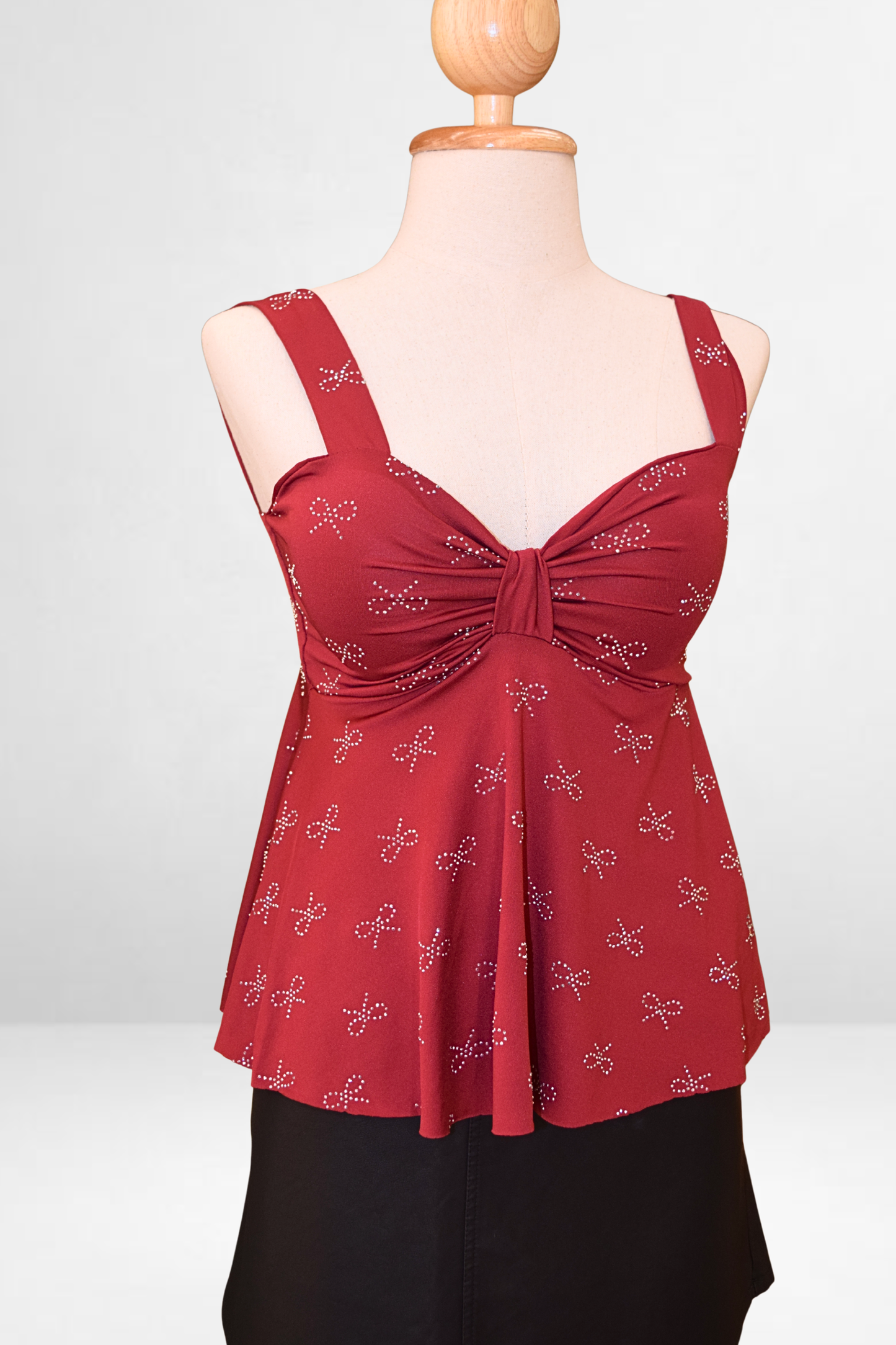 Scarlet Bow Top