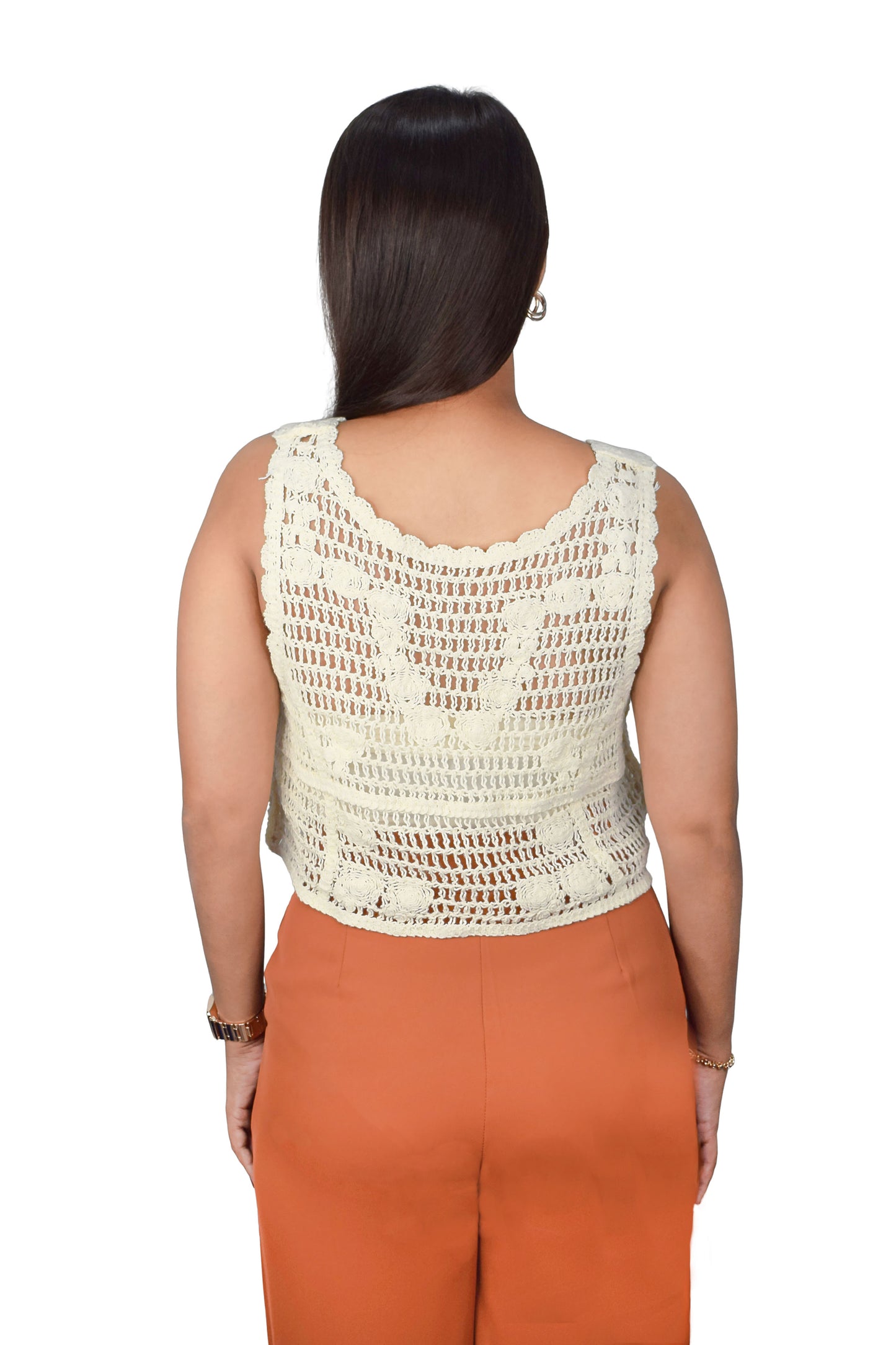 Boho Crochet Vest