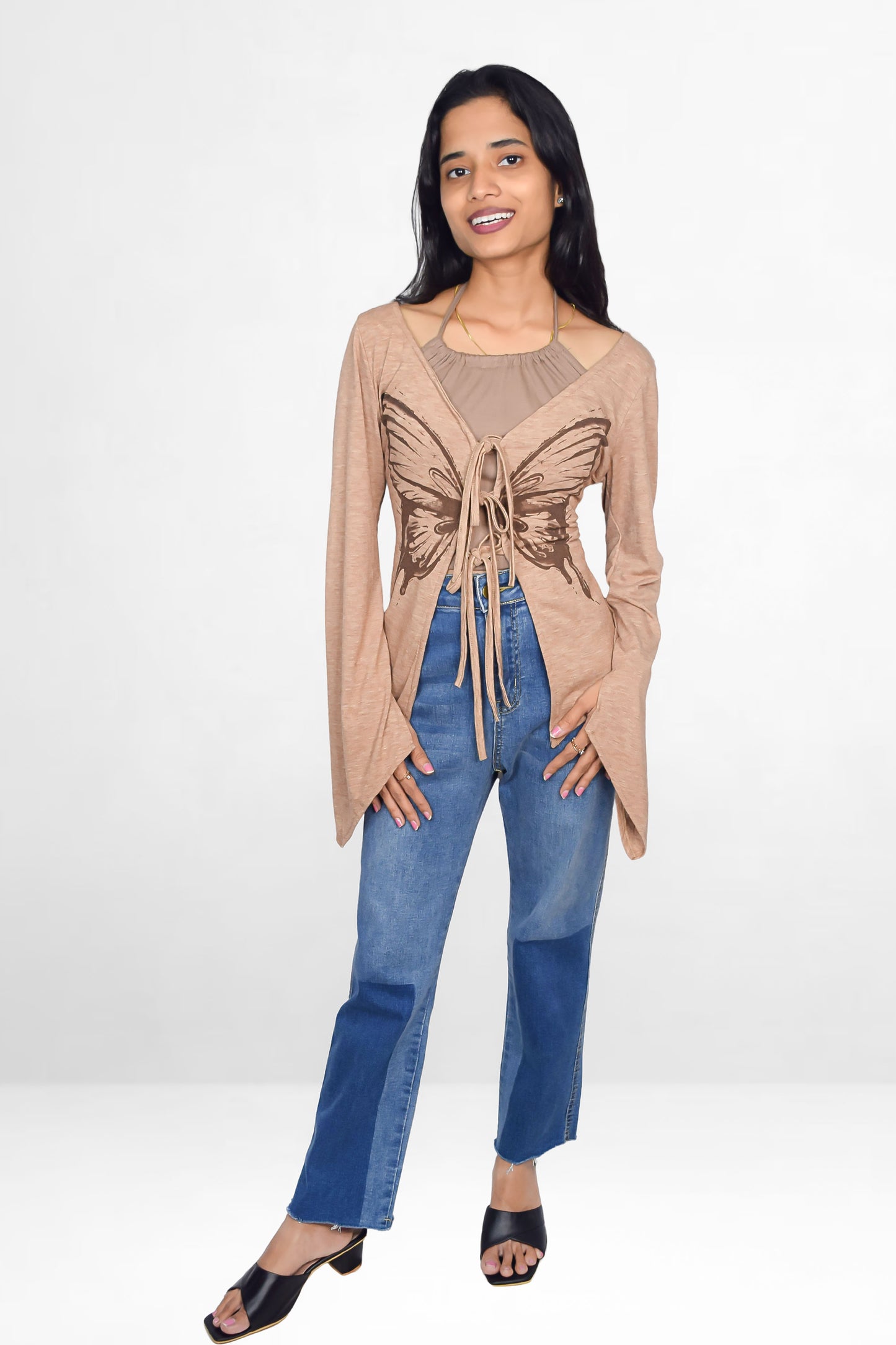 Butterfly Tie Top