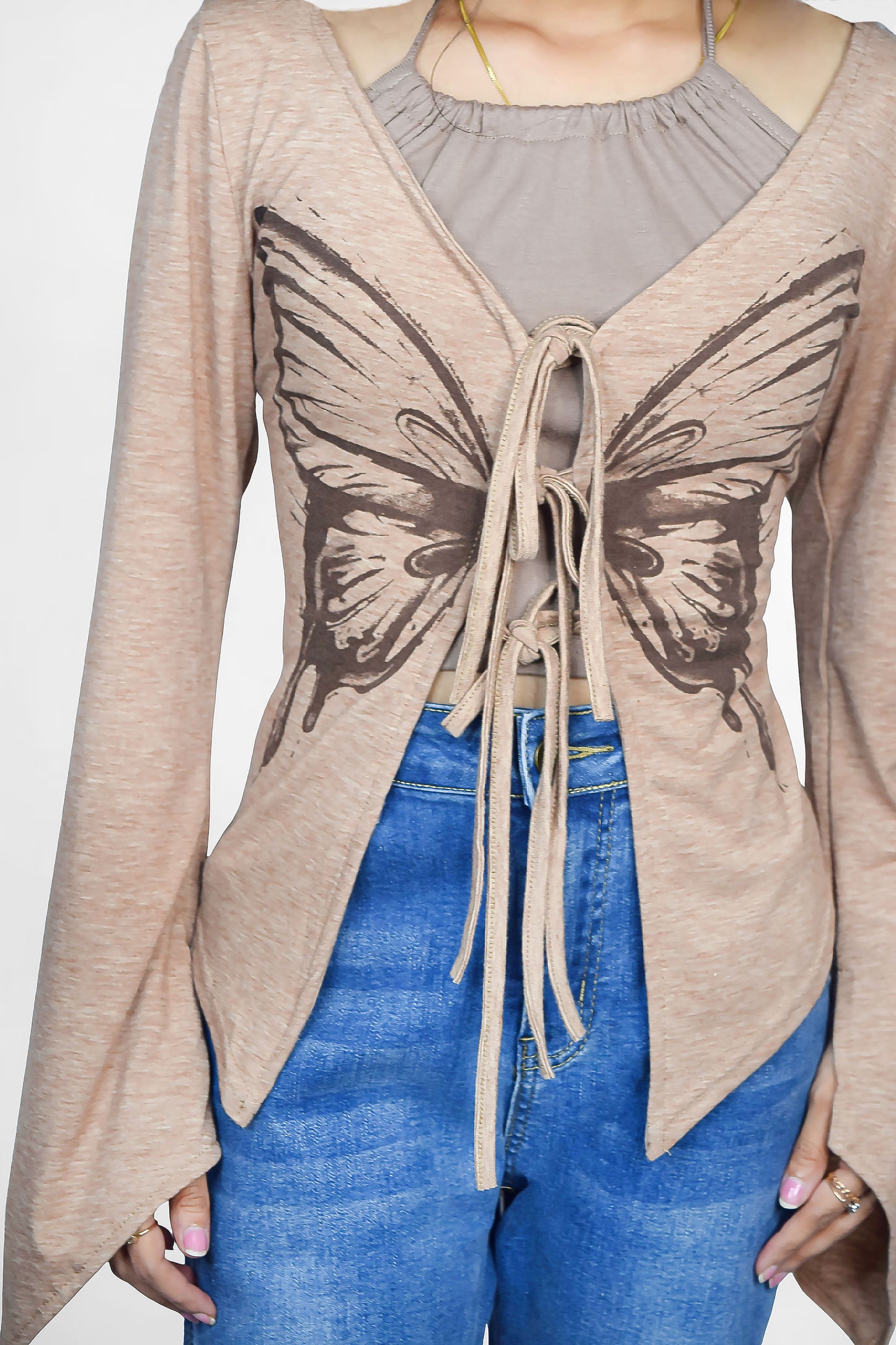 Butterfly Tie Top