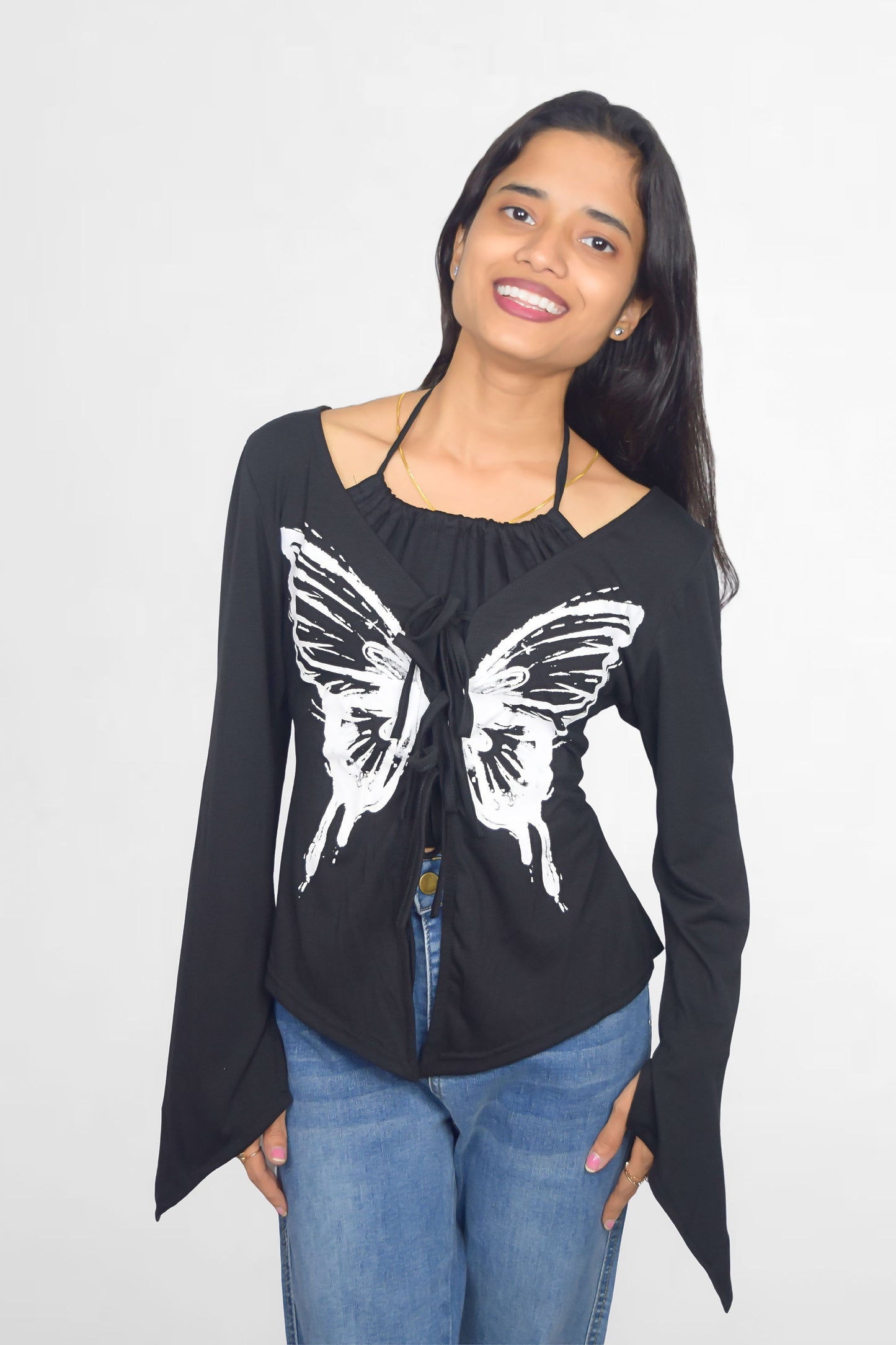 Butterfly Tie Top