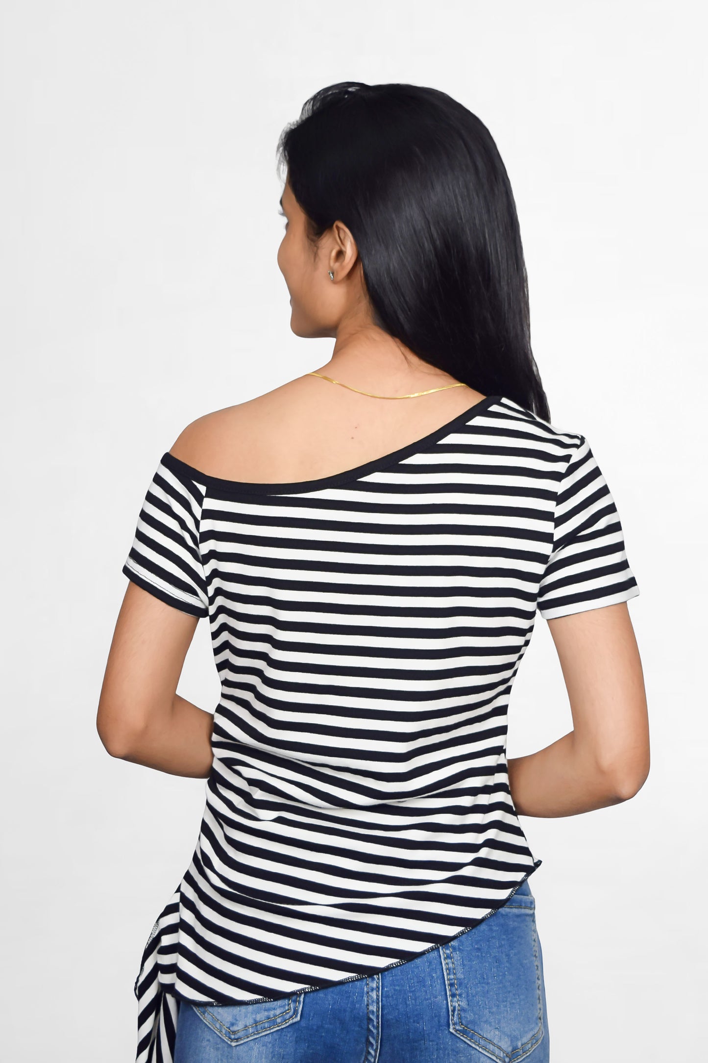 Striped Knot Tee