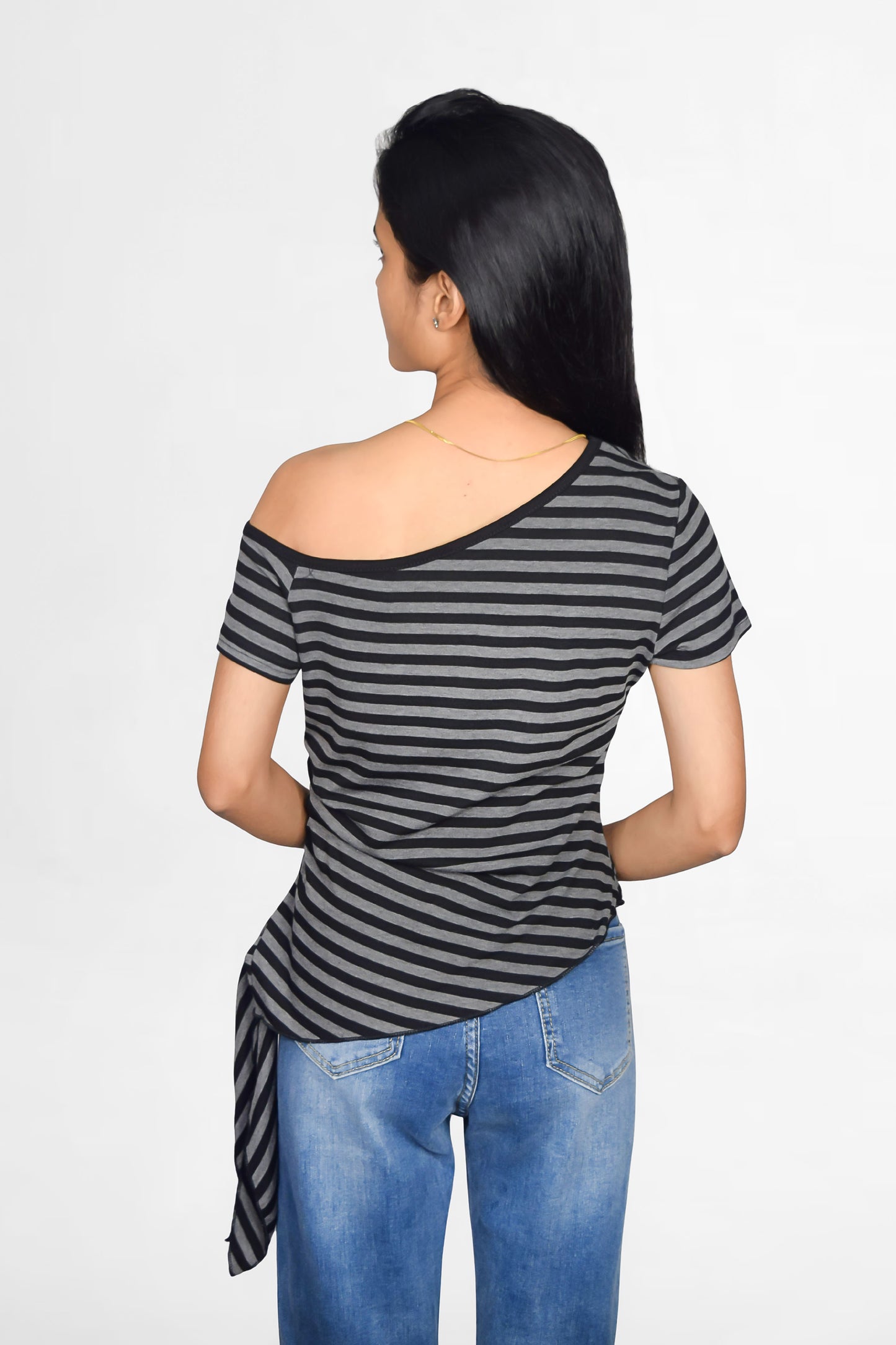Striped Knot Tee
