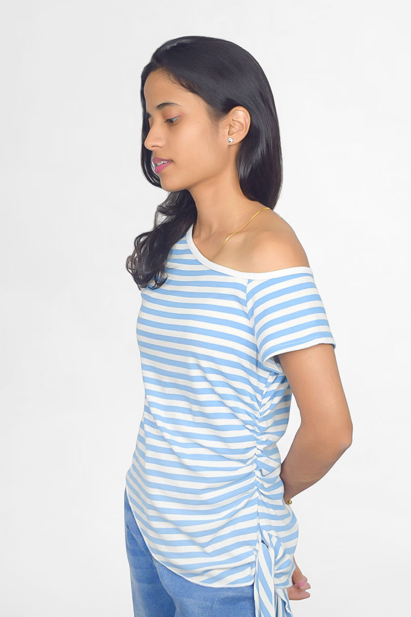 Striped Knot Tee