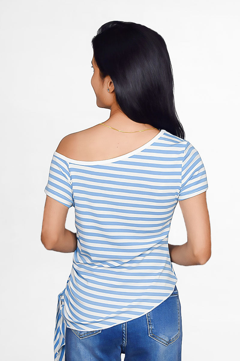 Striped Knot Tee