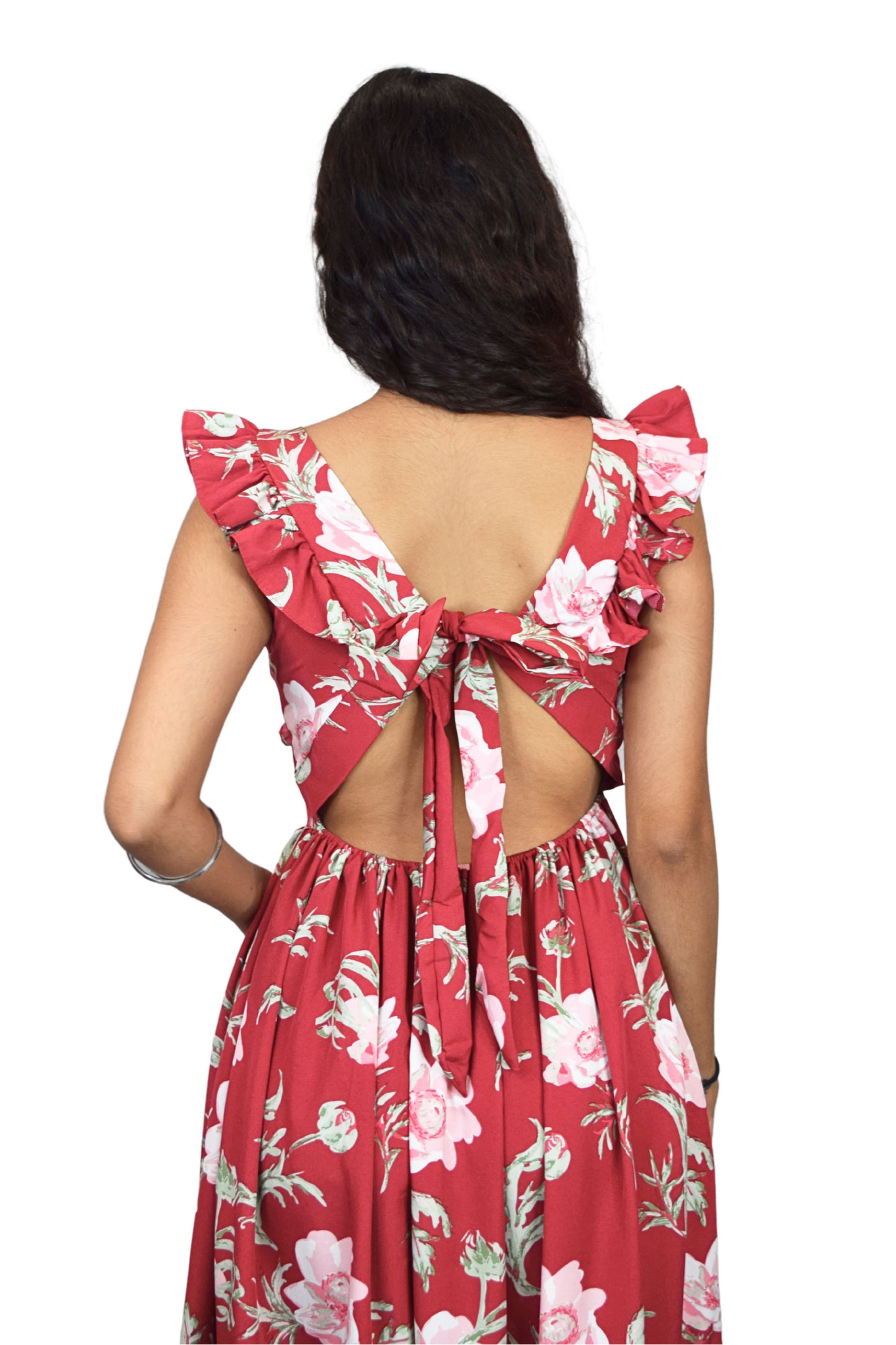 Floral Ruffle Dress