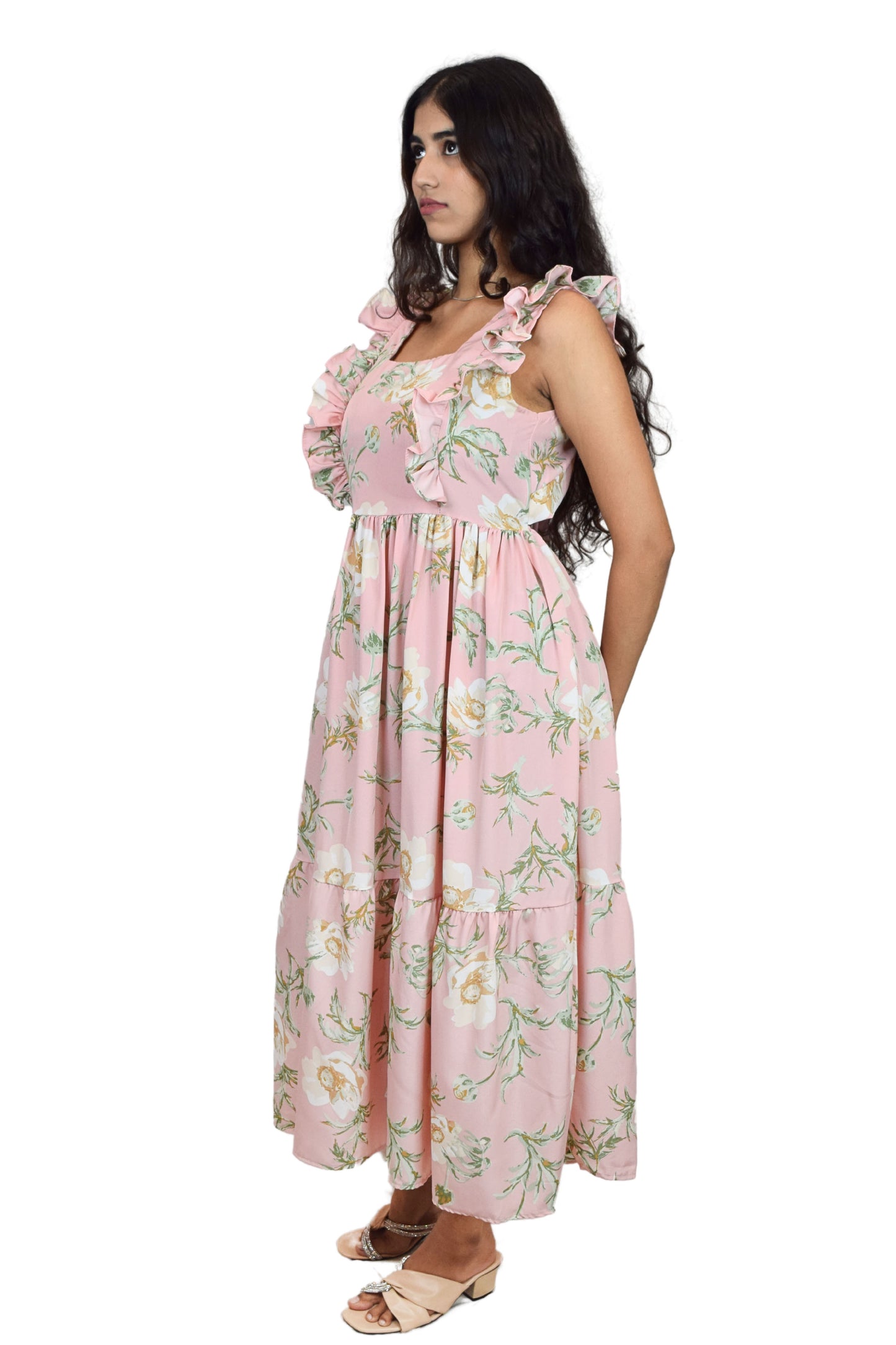 Floral Ruffle Dress