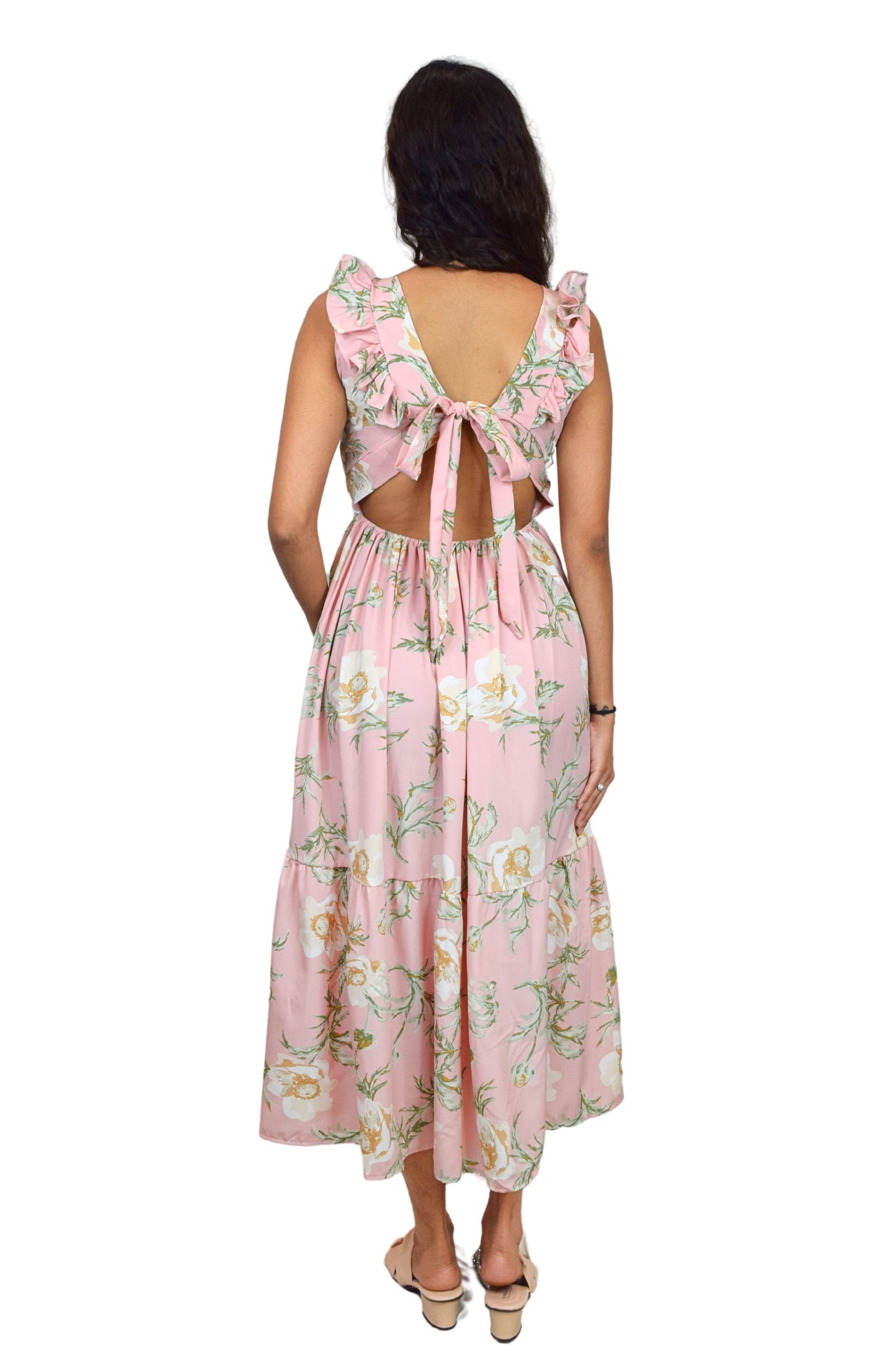 Floral Ruffle Dress