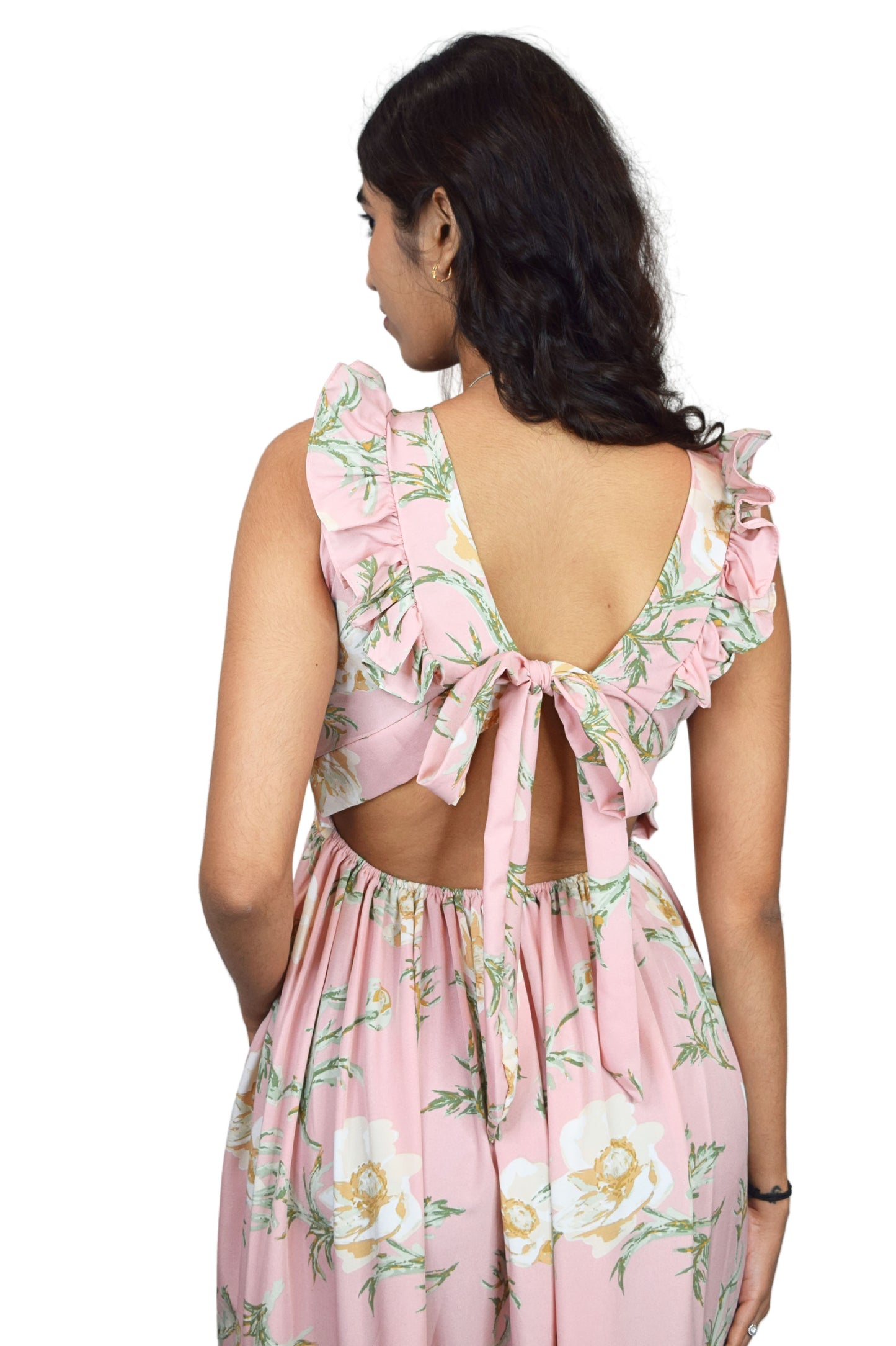 Floral Ruffle Dress