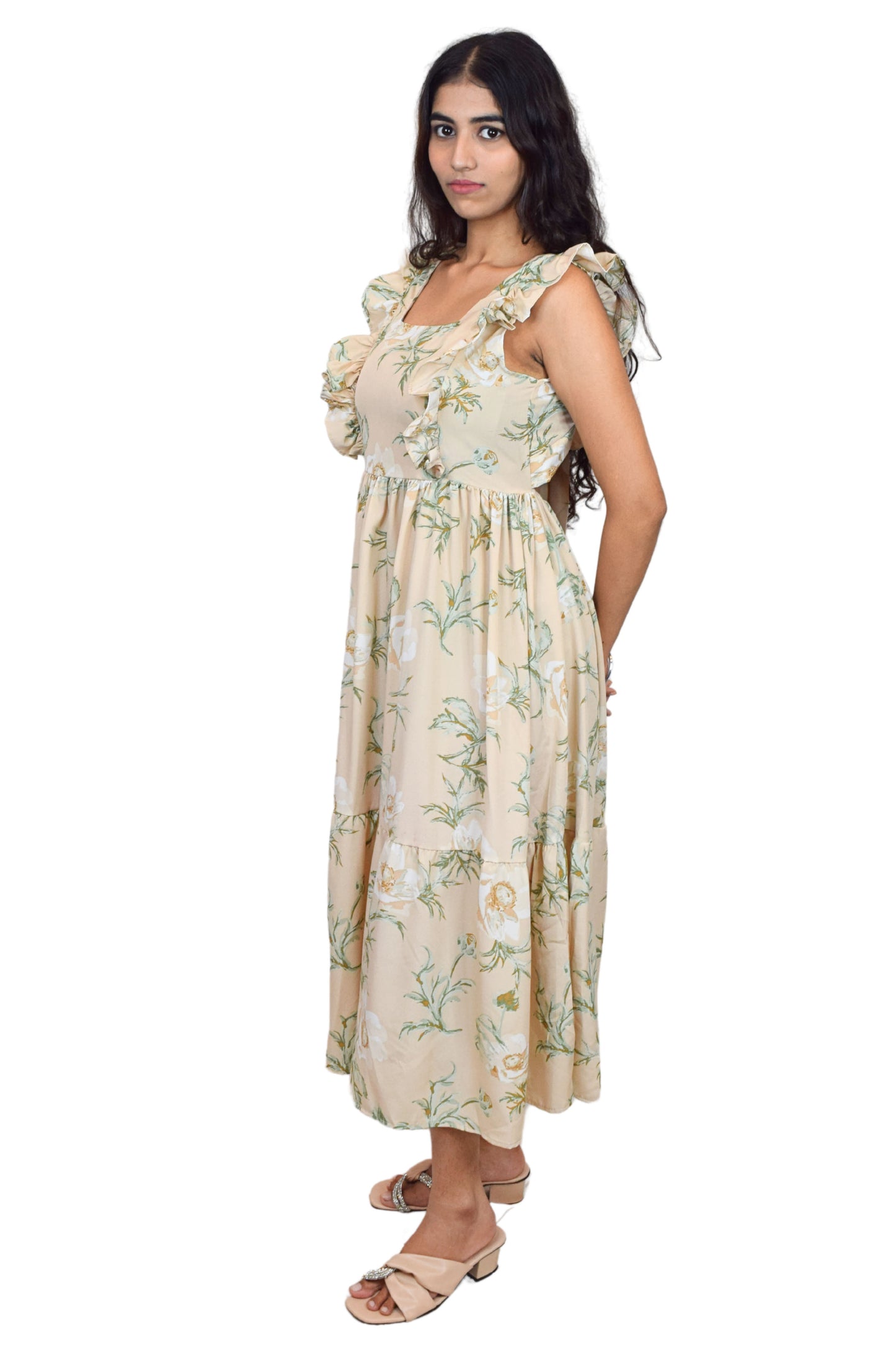Floral Ruffle Dress