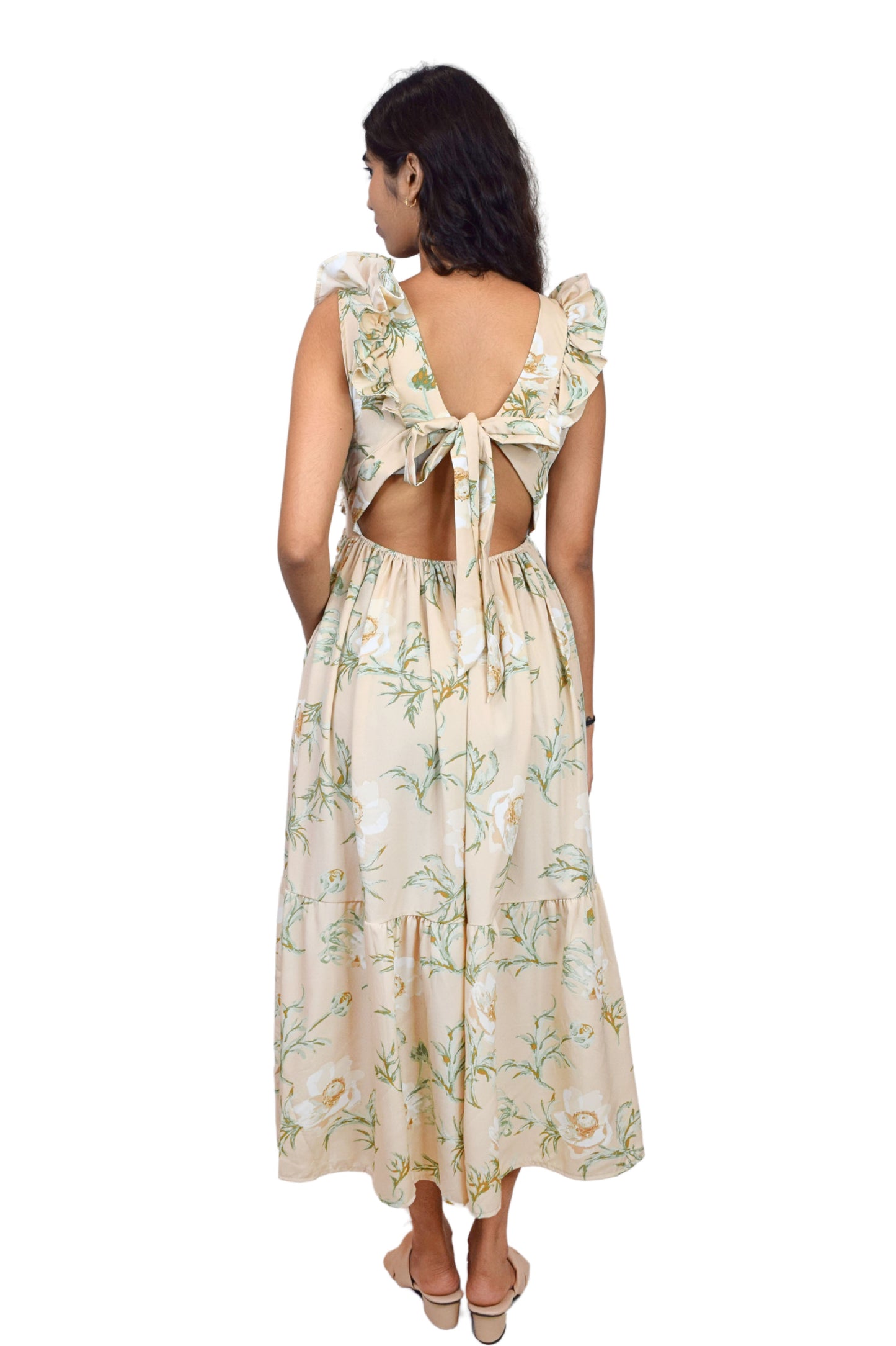 Floral Ruffle Dress