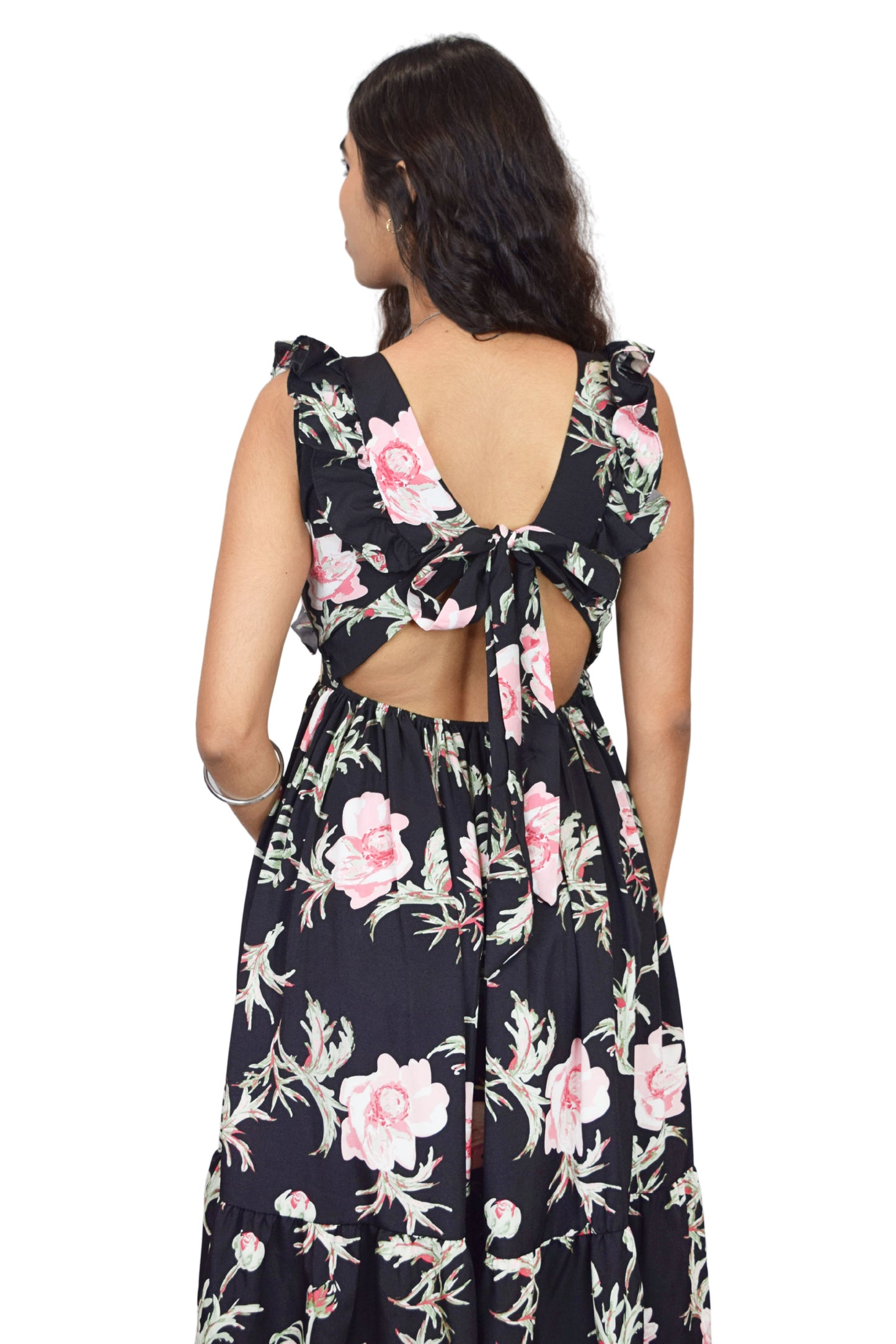 Floral Ruffle Dress