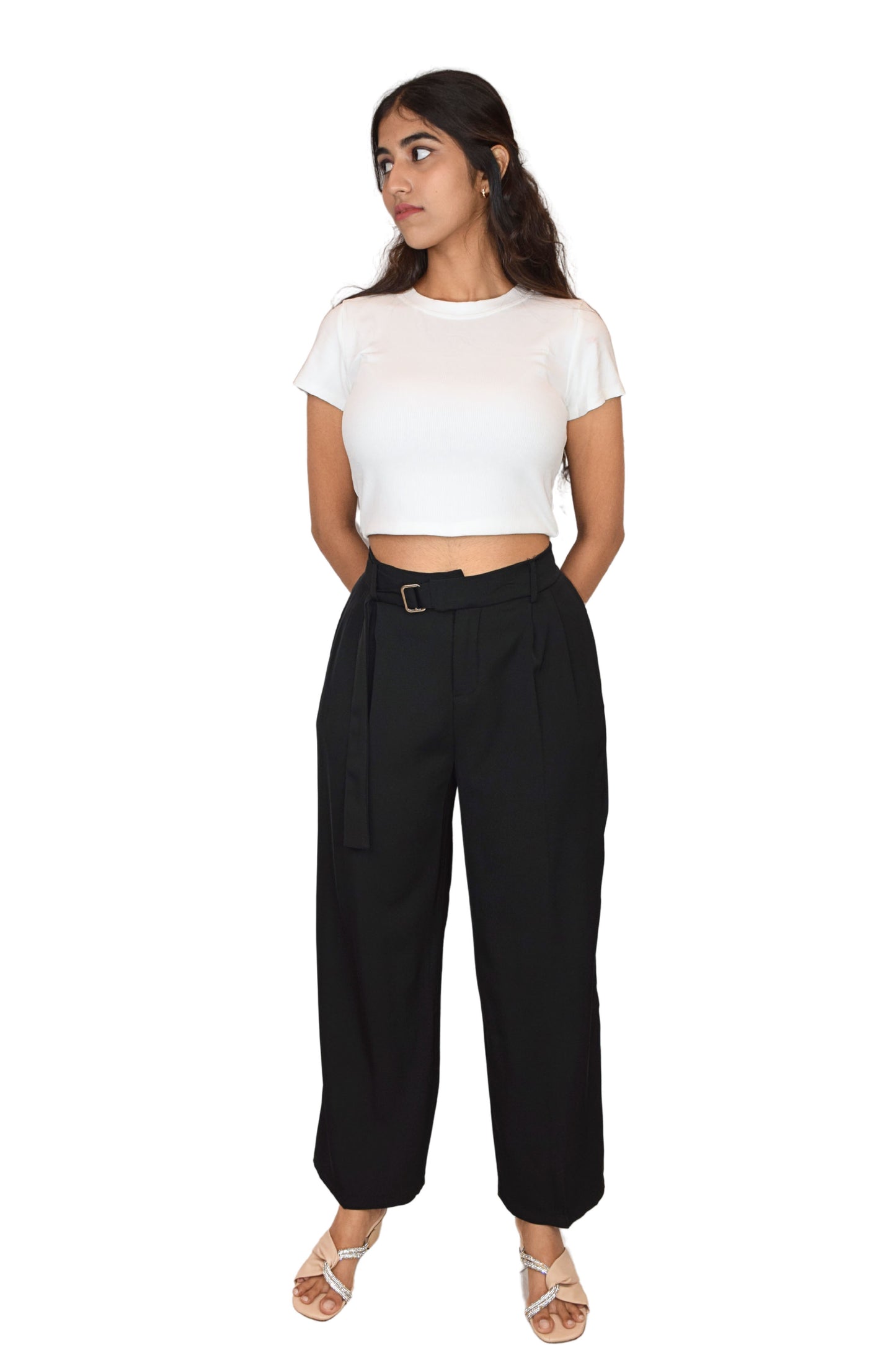 Korean Belt Trousers