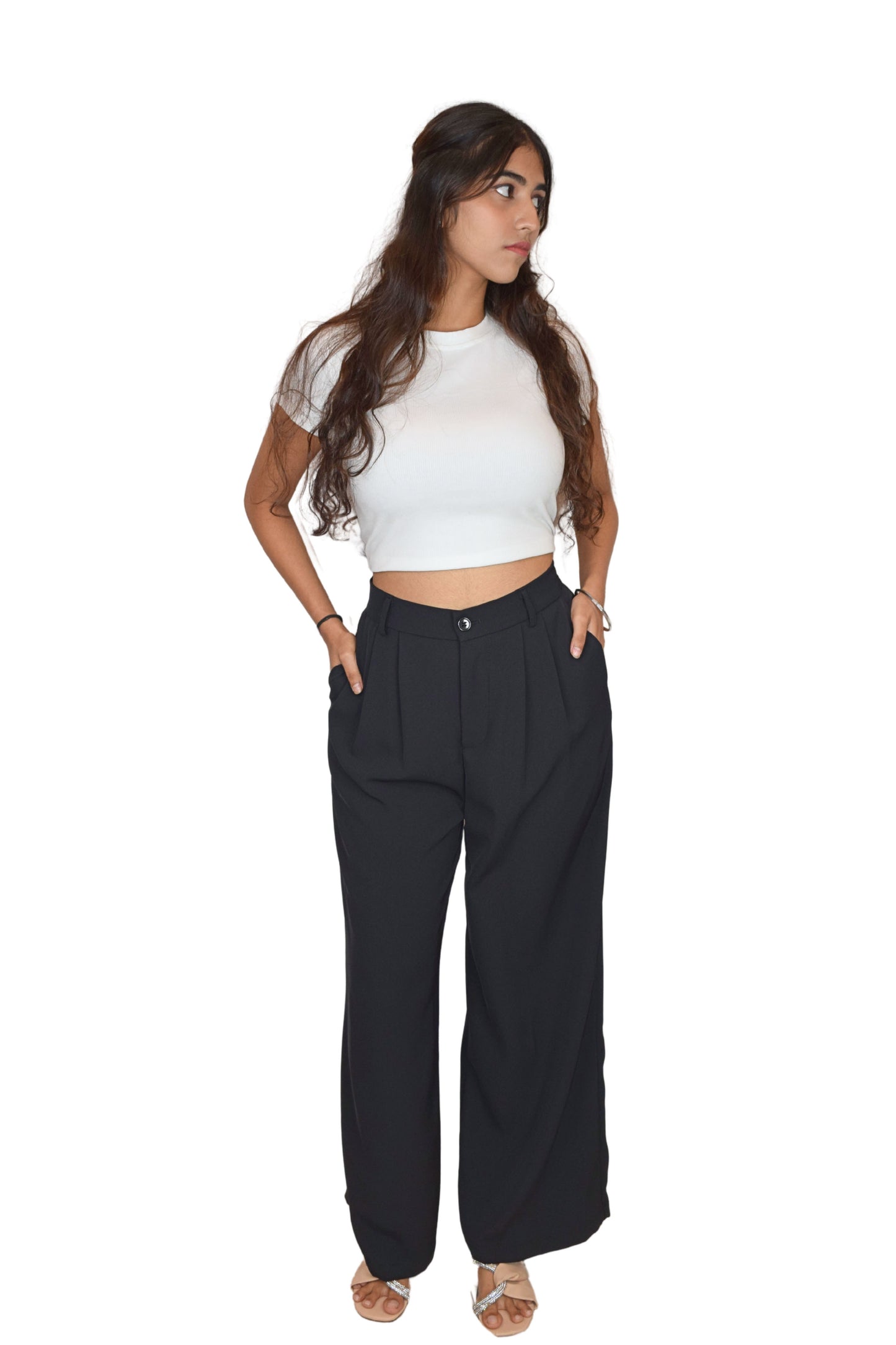 Korean Wide Leg Trousers