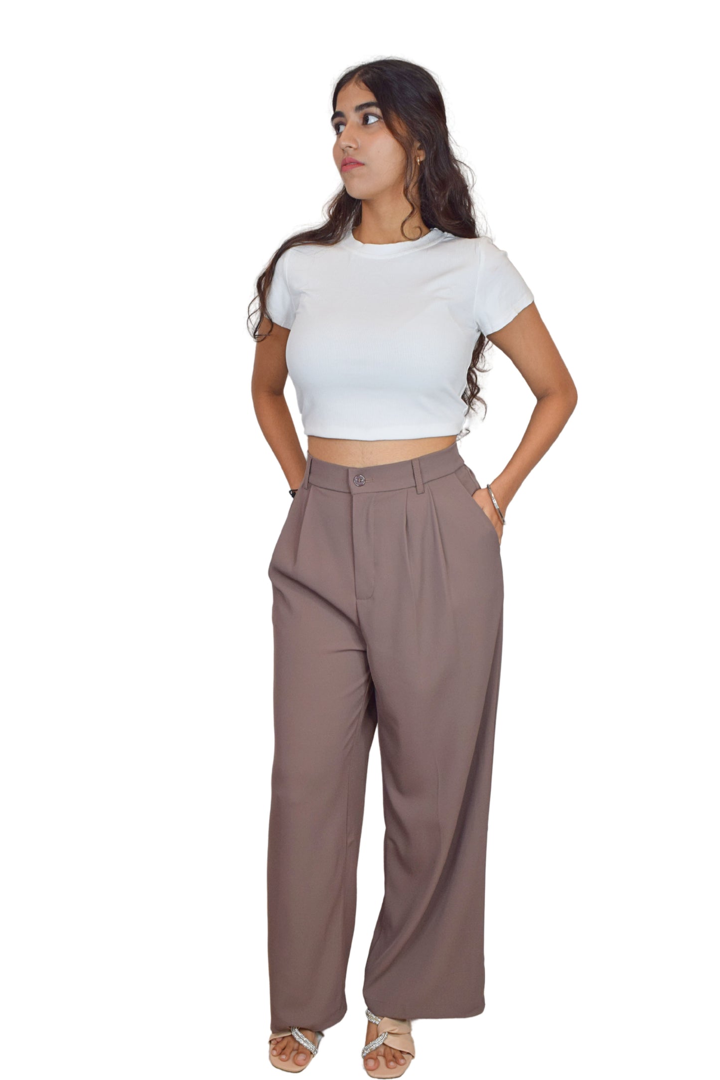 Korean Wide Leg Trousers