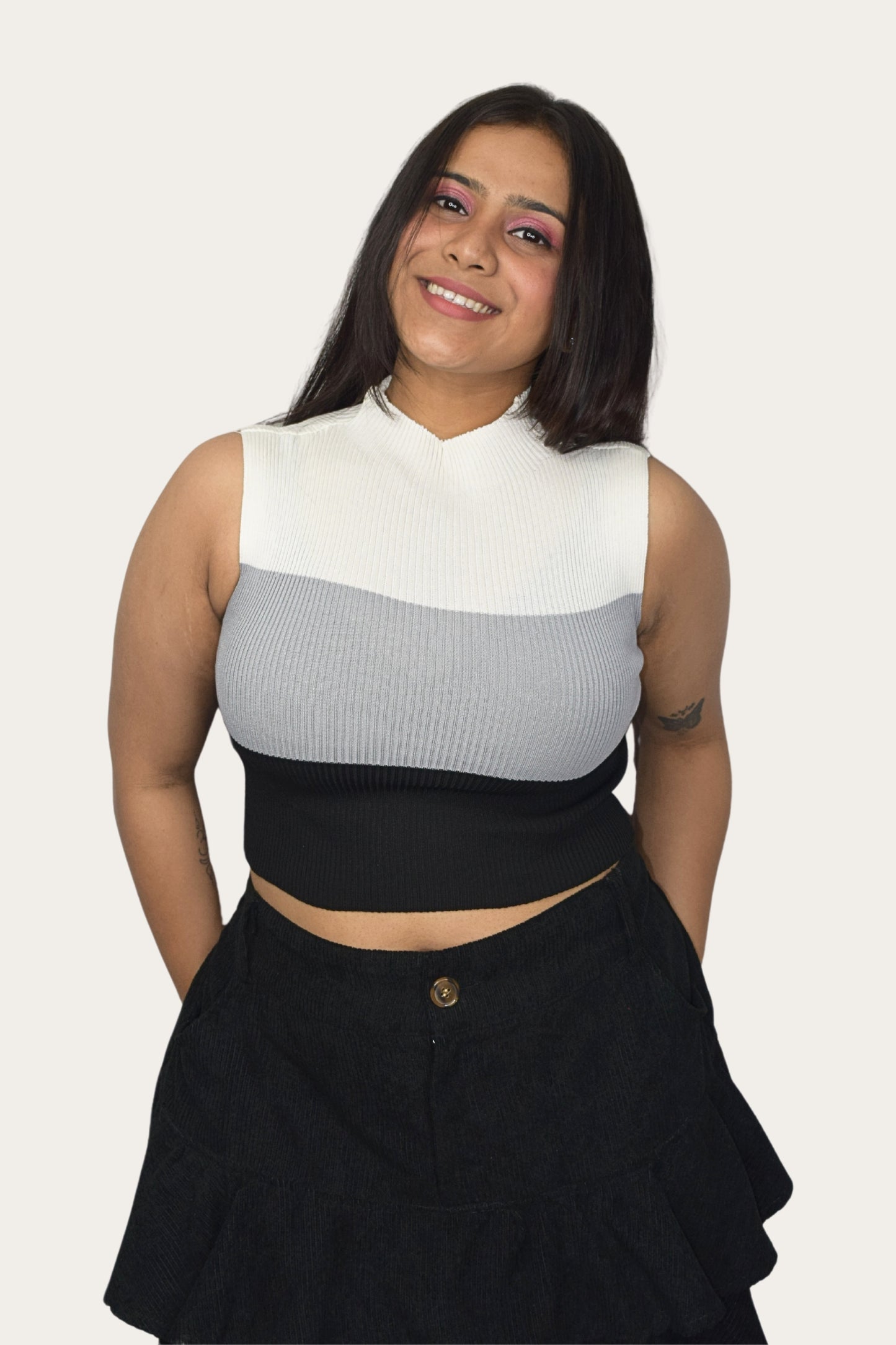 Tri Tone Top