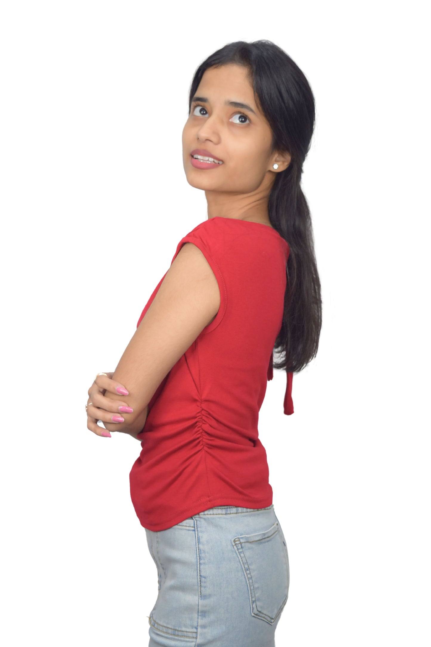 Solid Multistyle Top
