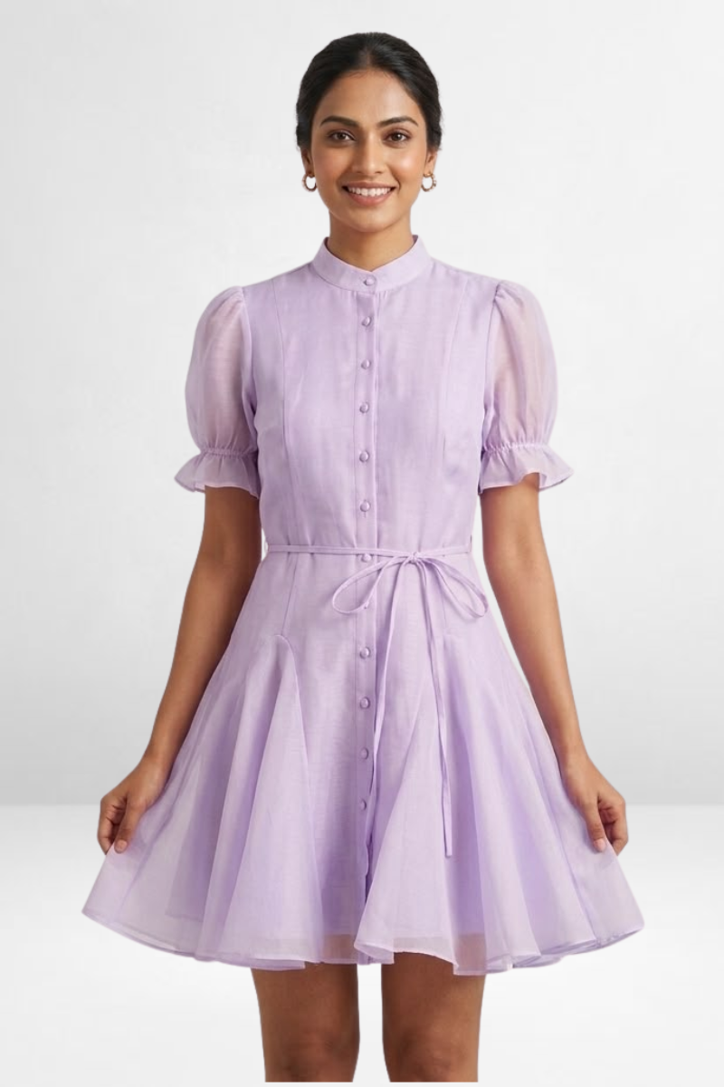 Fit & Flare Mini Dress