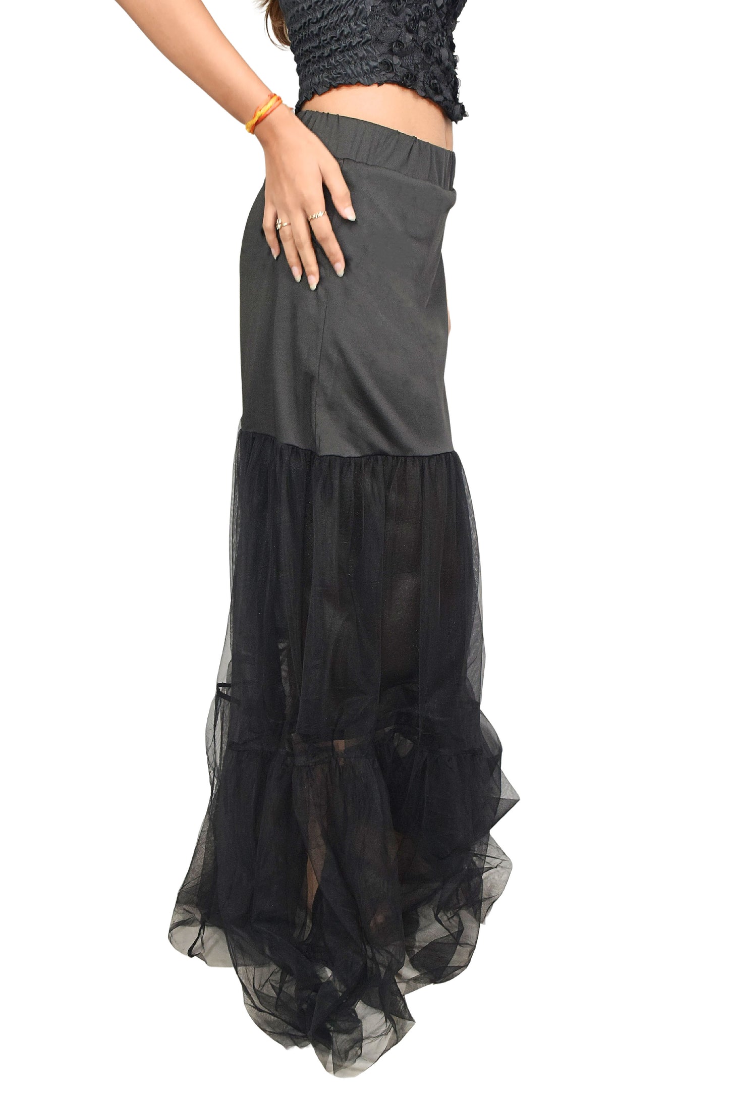 Net Tired Skirt