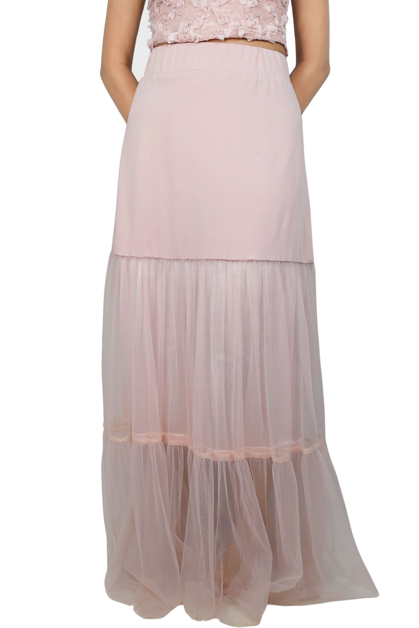 Net Tired Skirt
