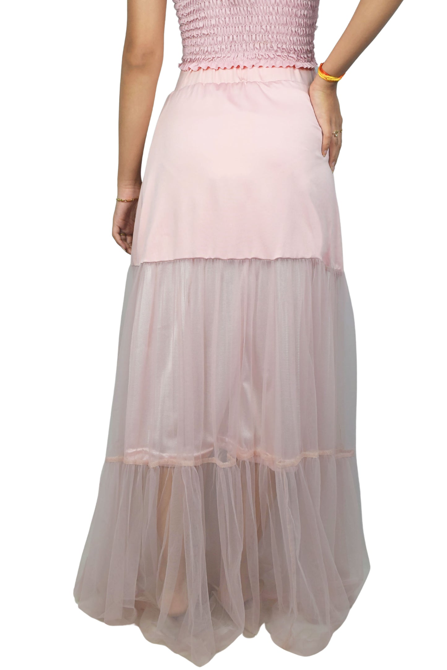 Net Tired Skirt
