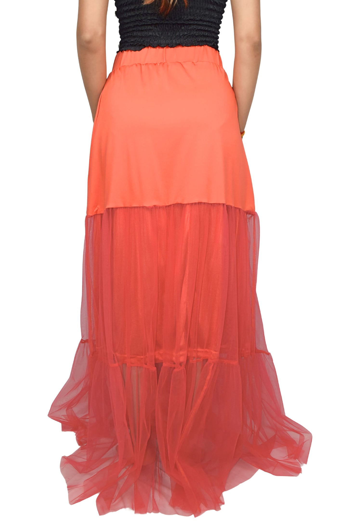 Net Tired Skirt