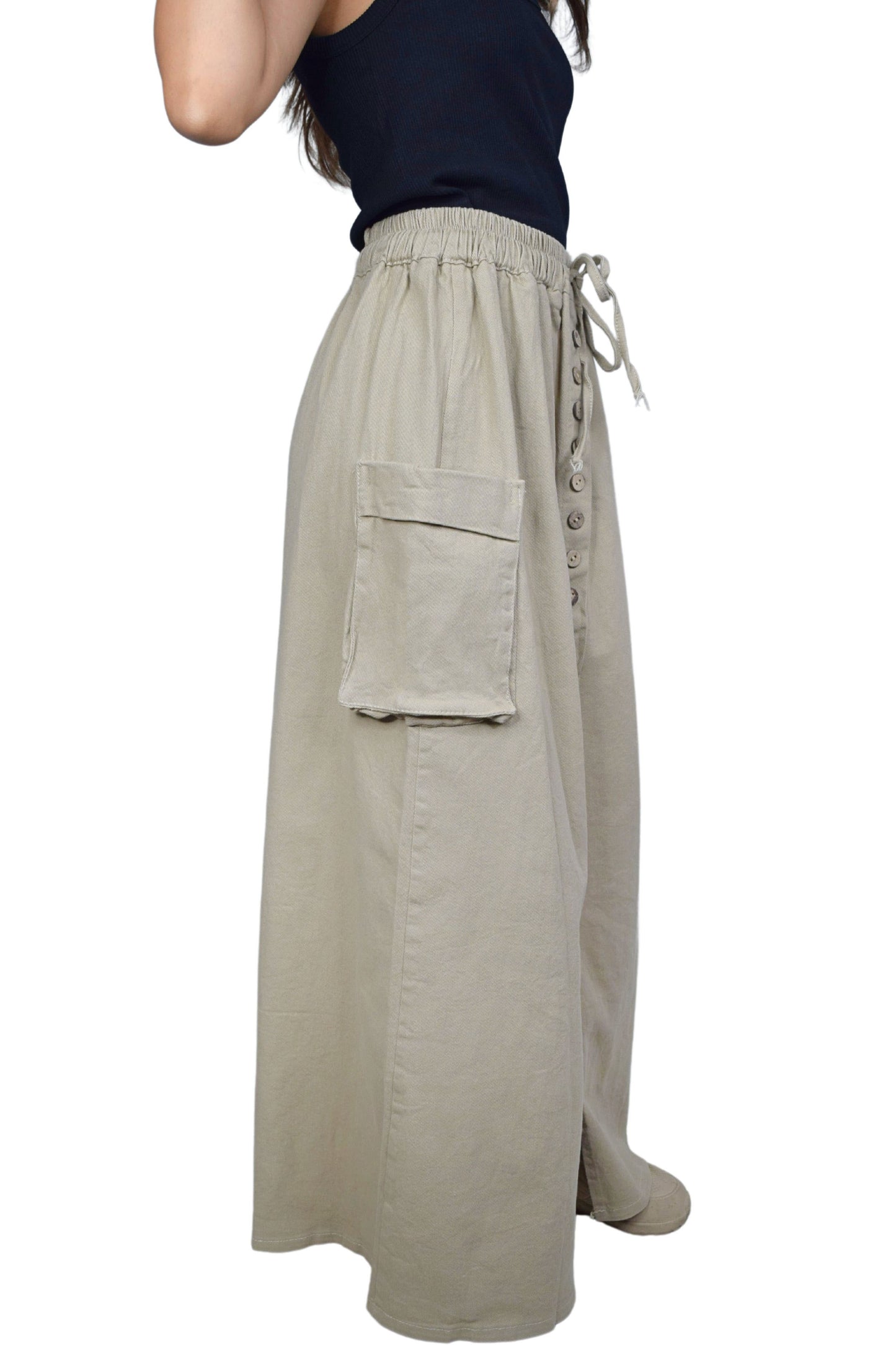Cotton Long Skirt