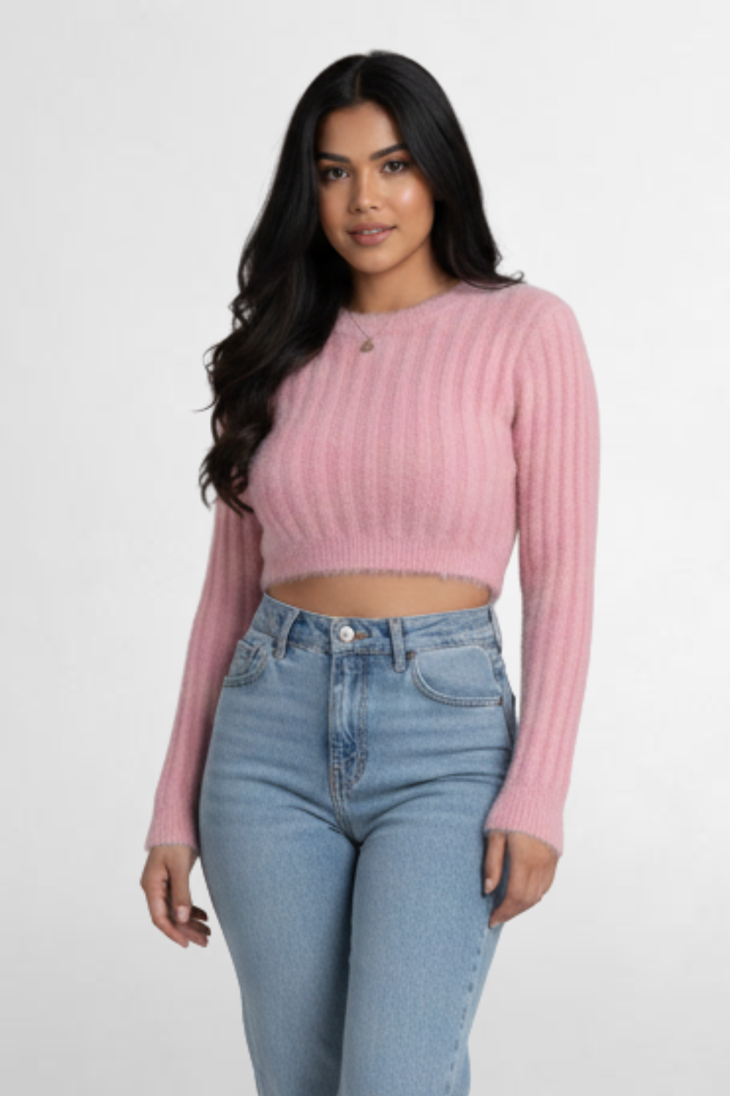 Crop Furr Top