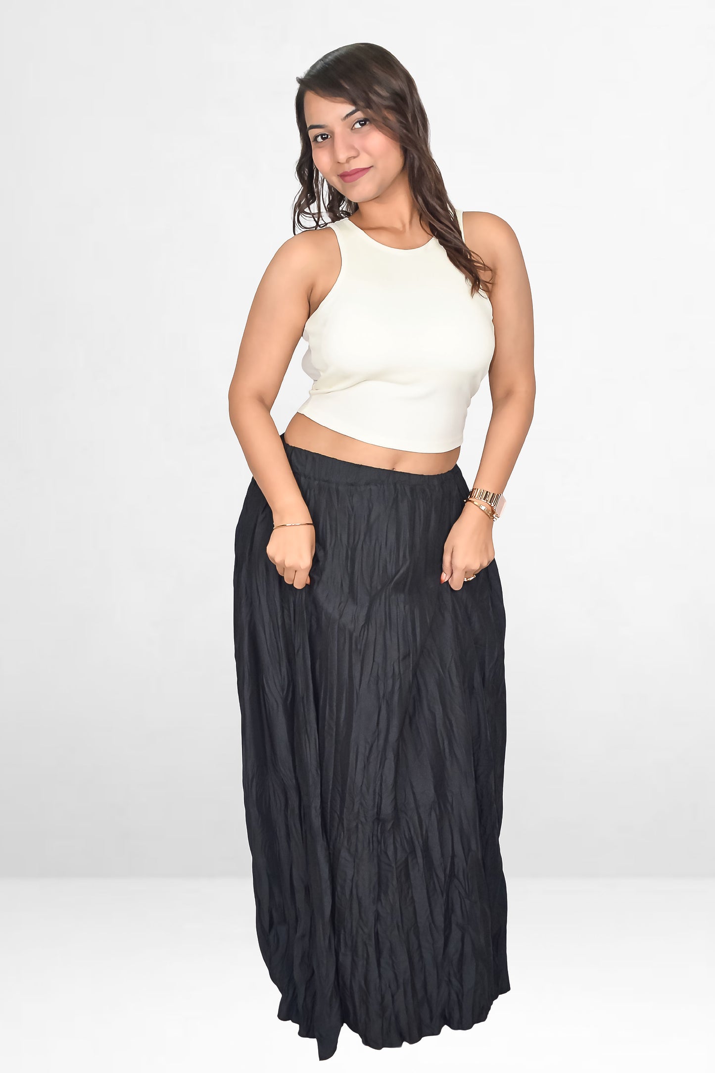 Long Crush Skirt