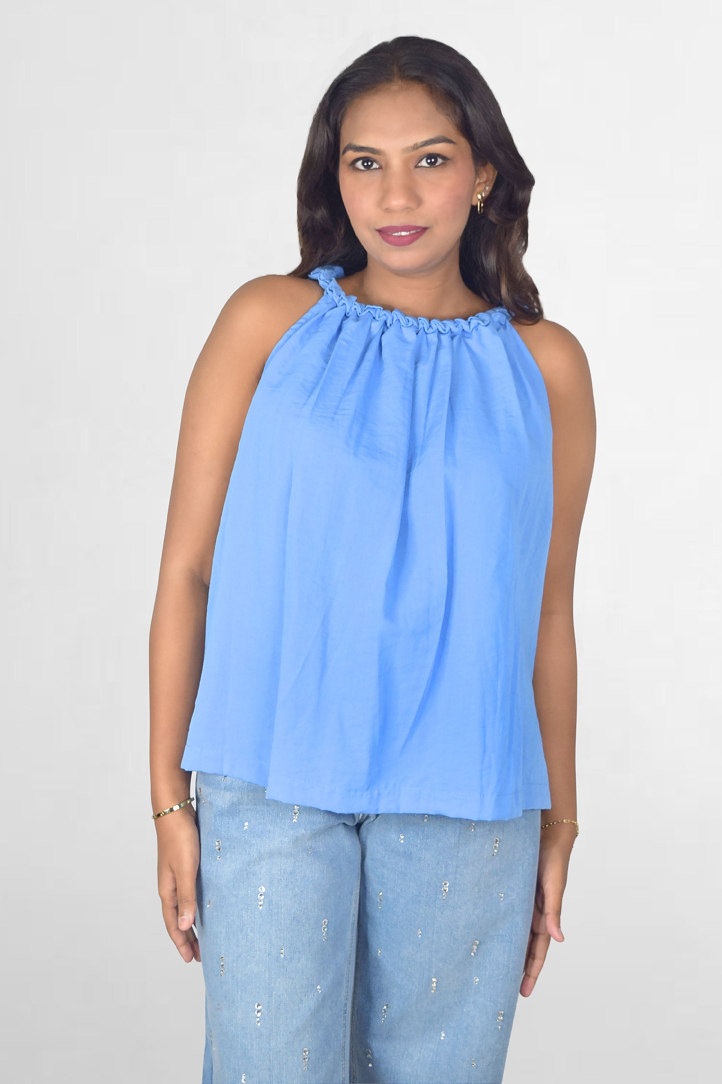 Braided Neck Tank