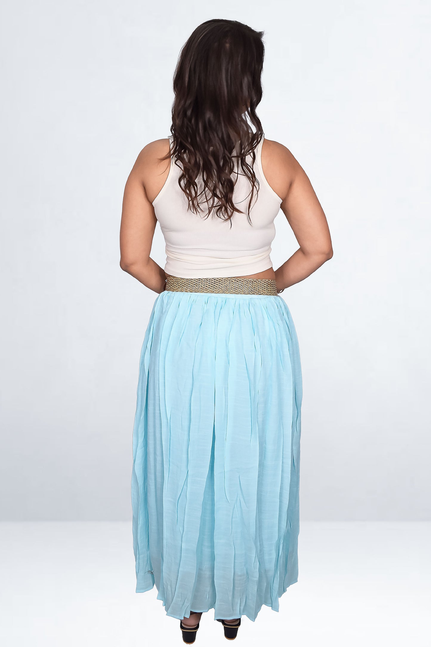 Statement Belt Skirt