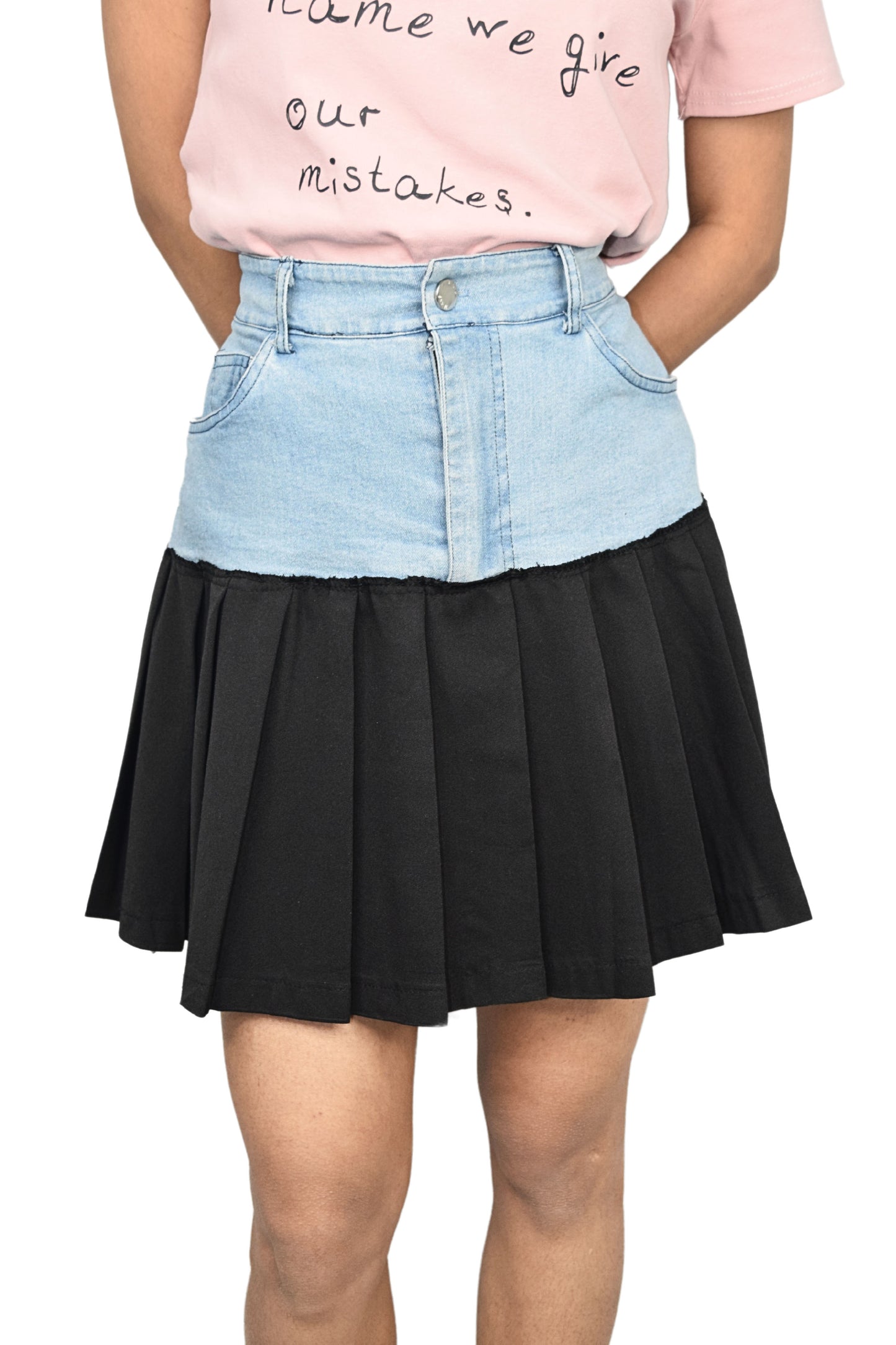 Denim Tennis Skirt