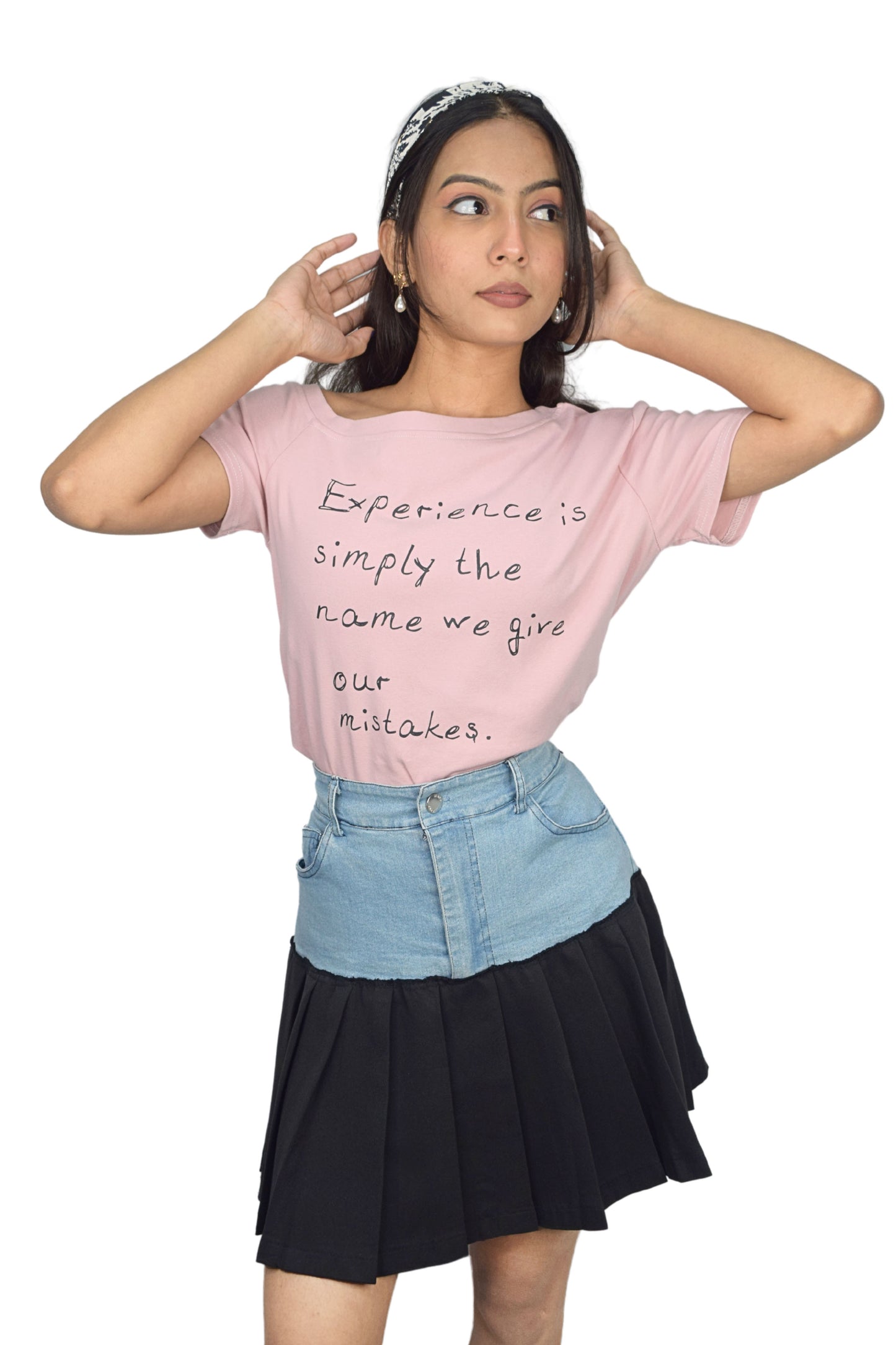 Denim Tennis Skirt