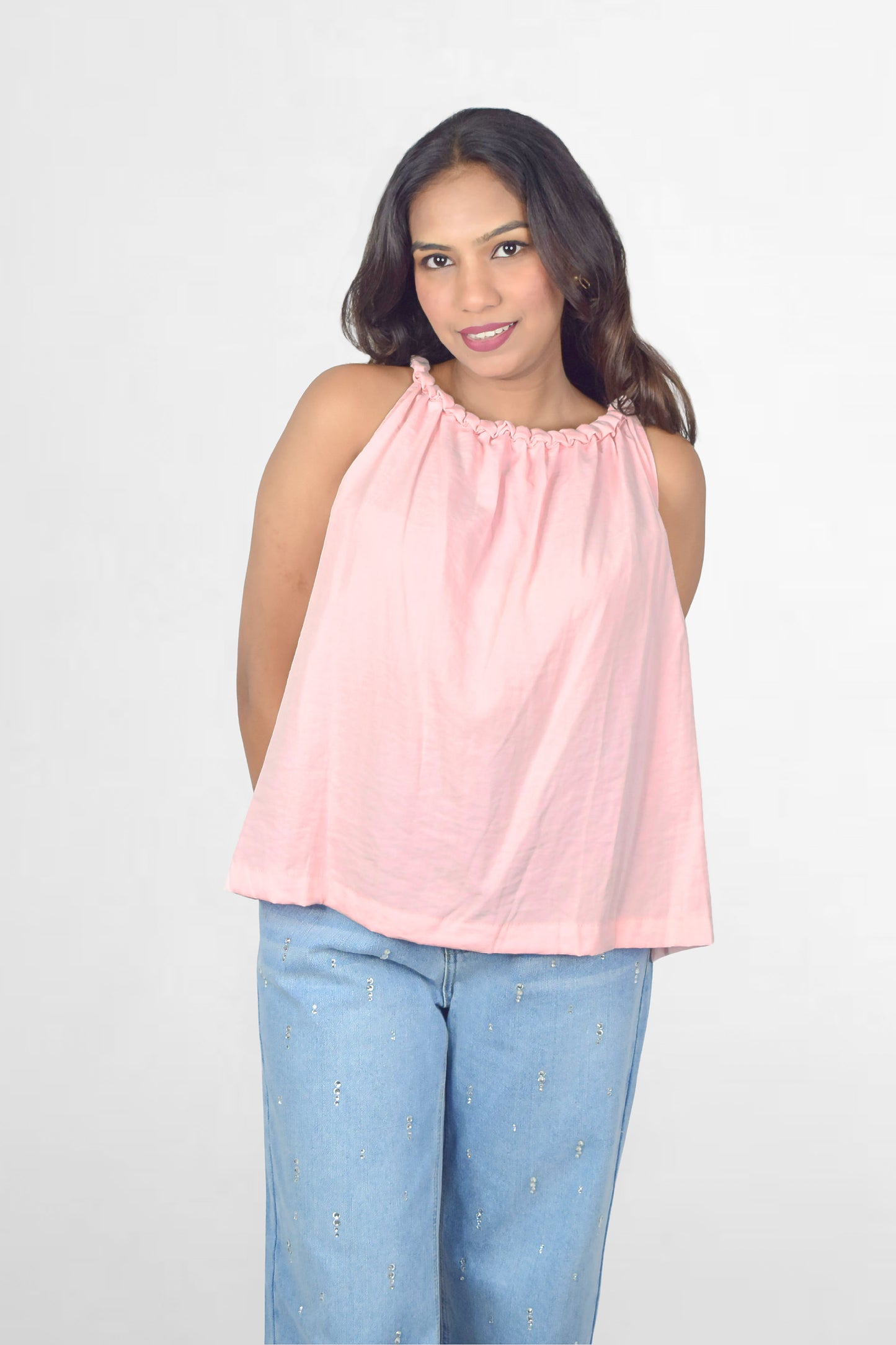 Braided Neck Tank