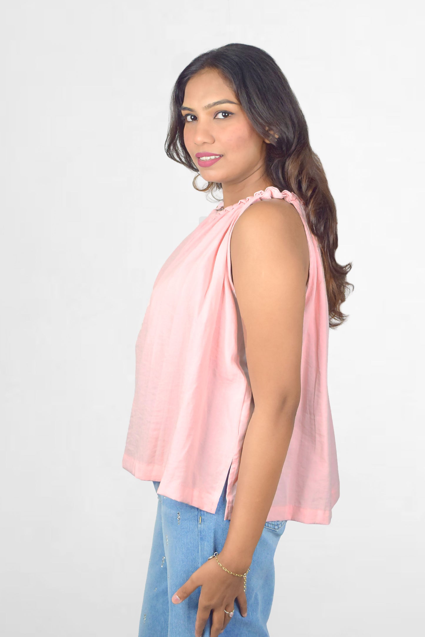 Braided Neck Tank